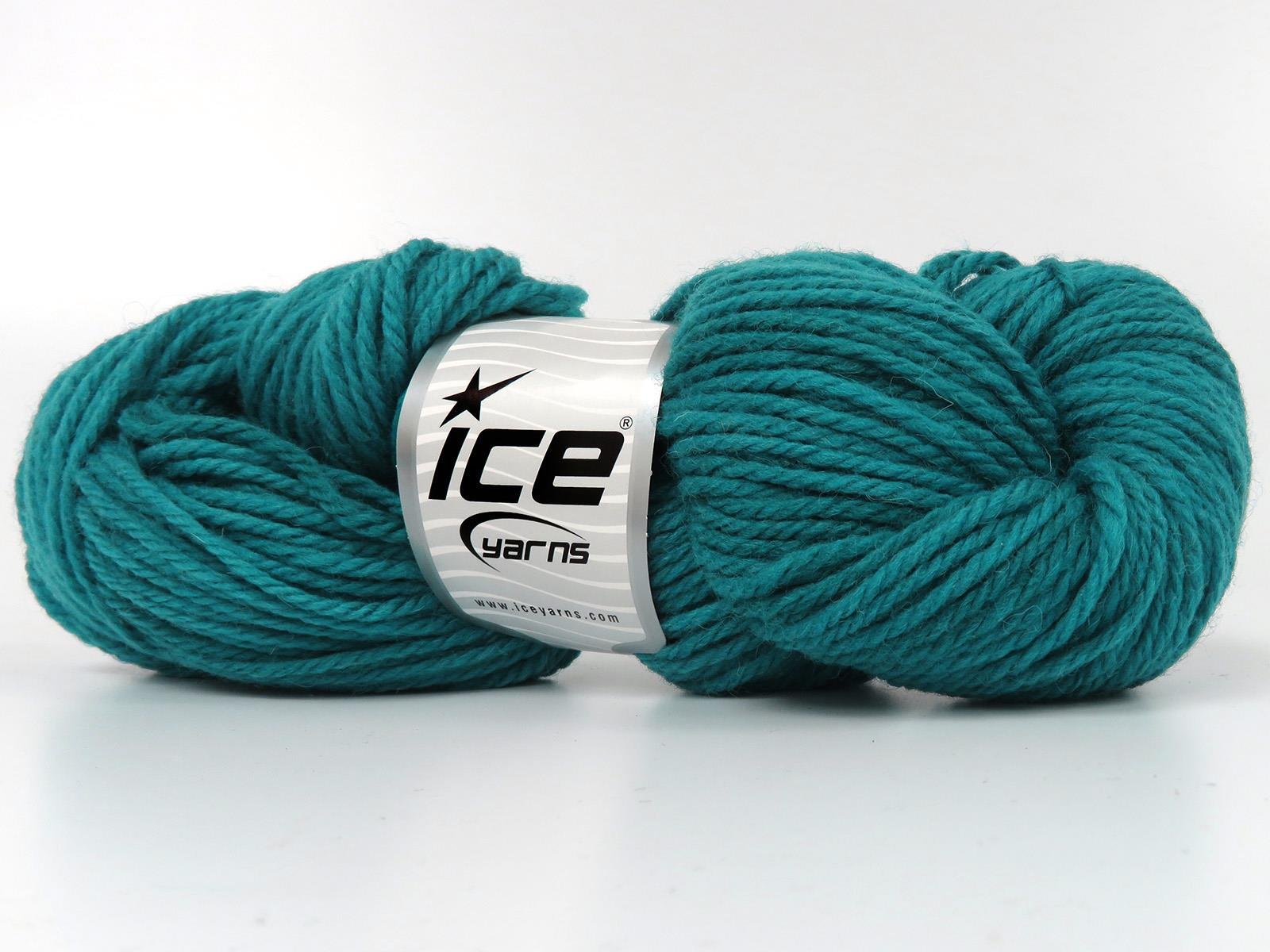 Organic Wool Bulky Ocean Green