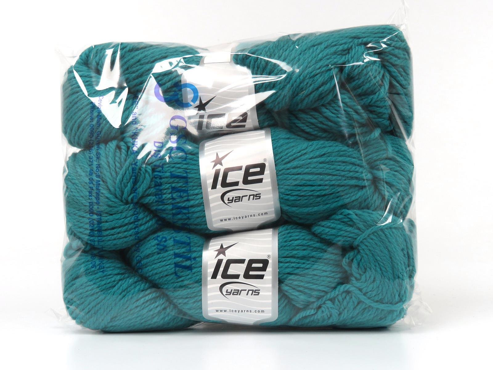Organic Wool Bulky Ocean Green