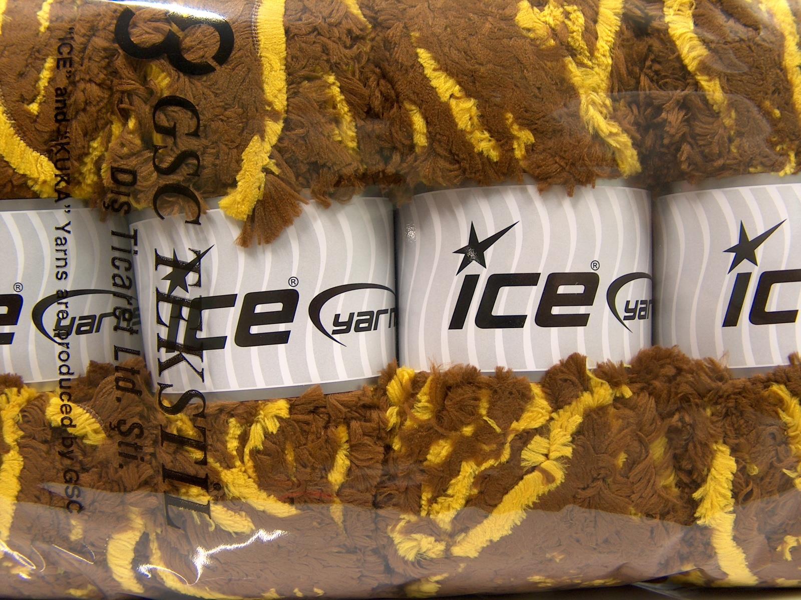 Panda Duo Brown, Yellow