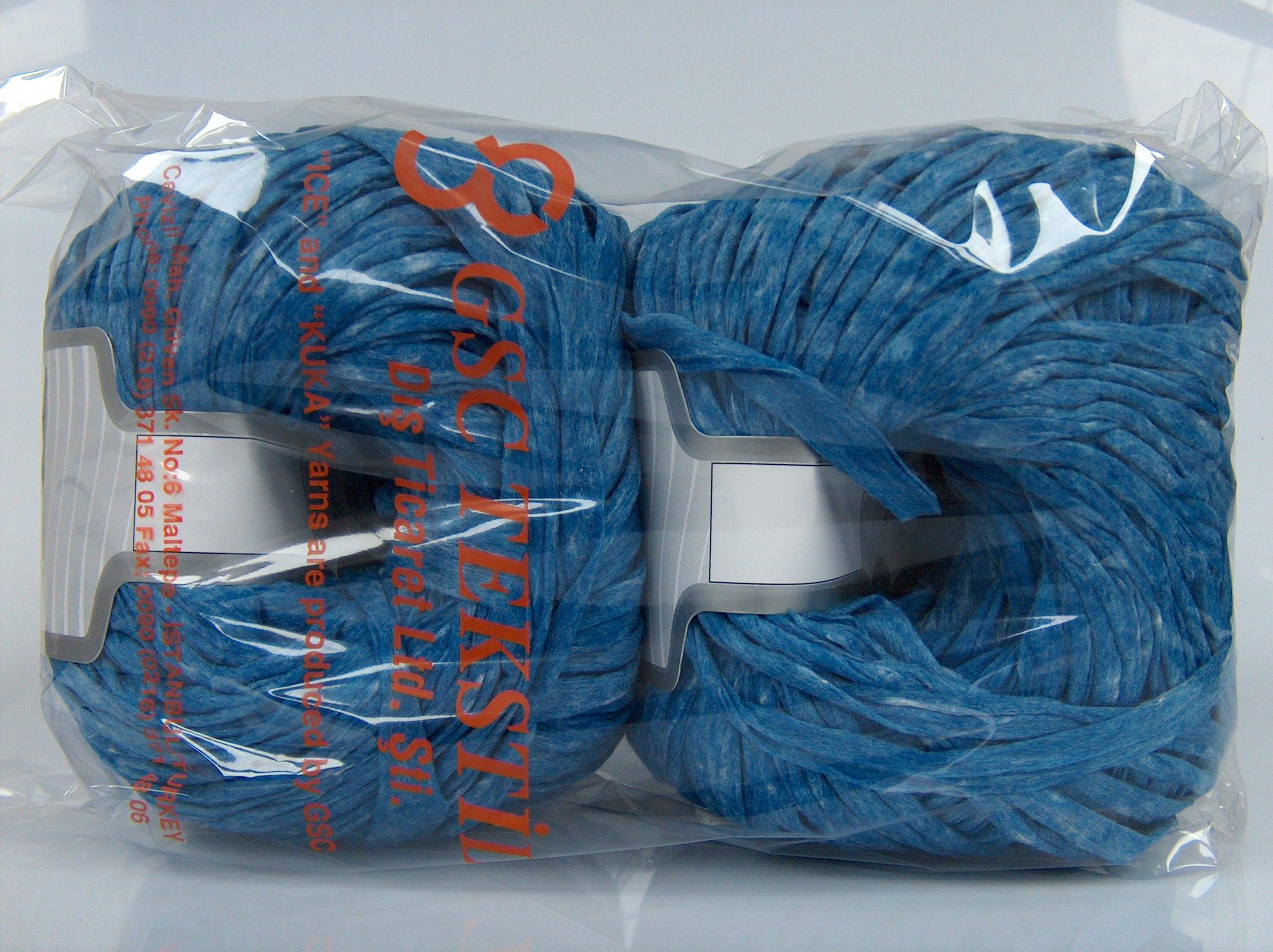 Paper Ribbon Jeans Blue