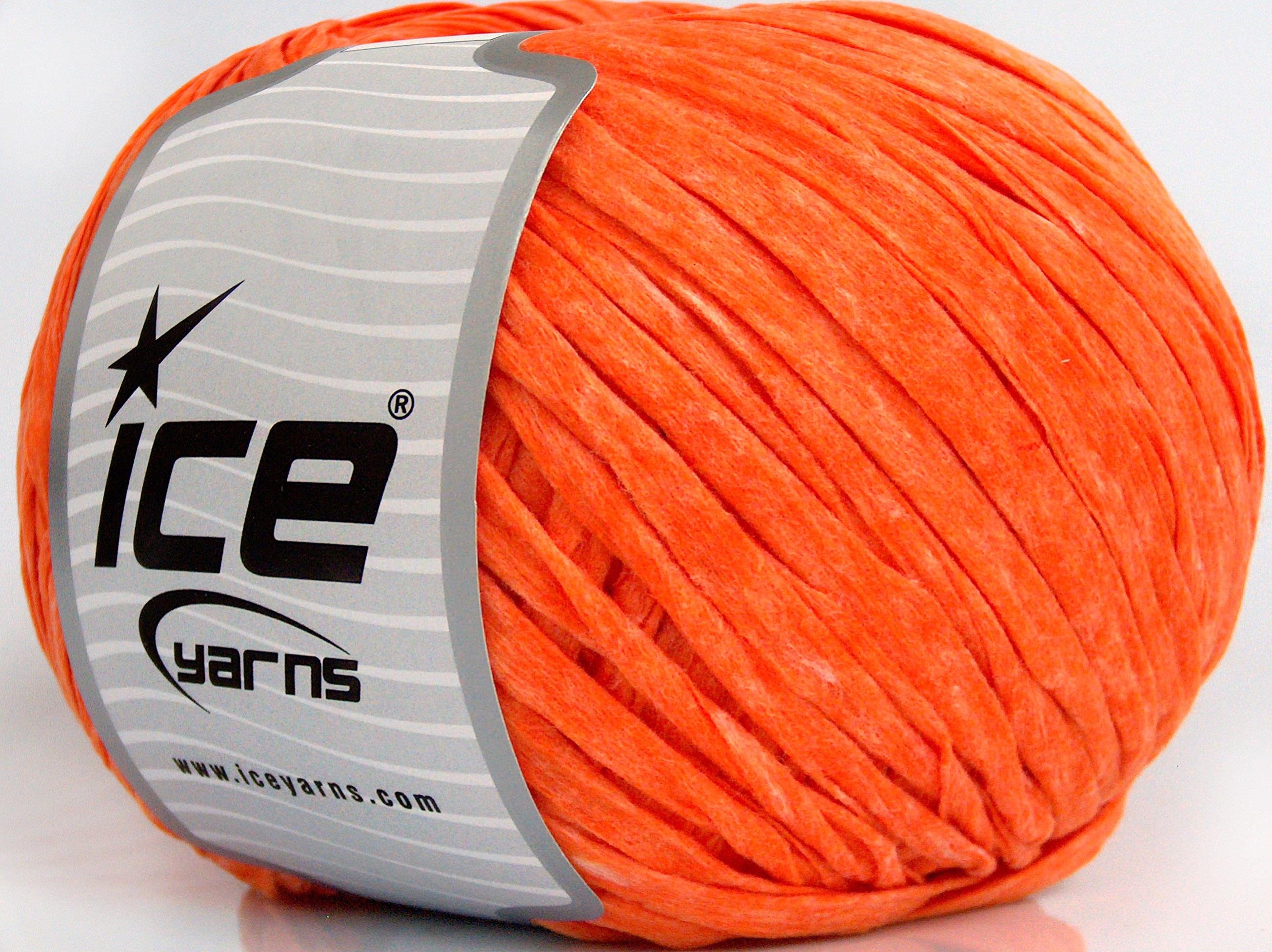 Paper Ribbon Neon Orange