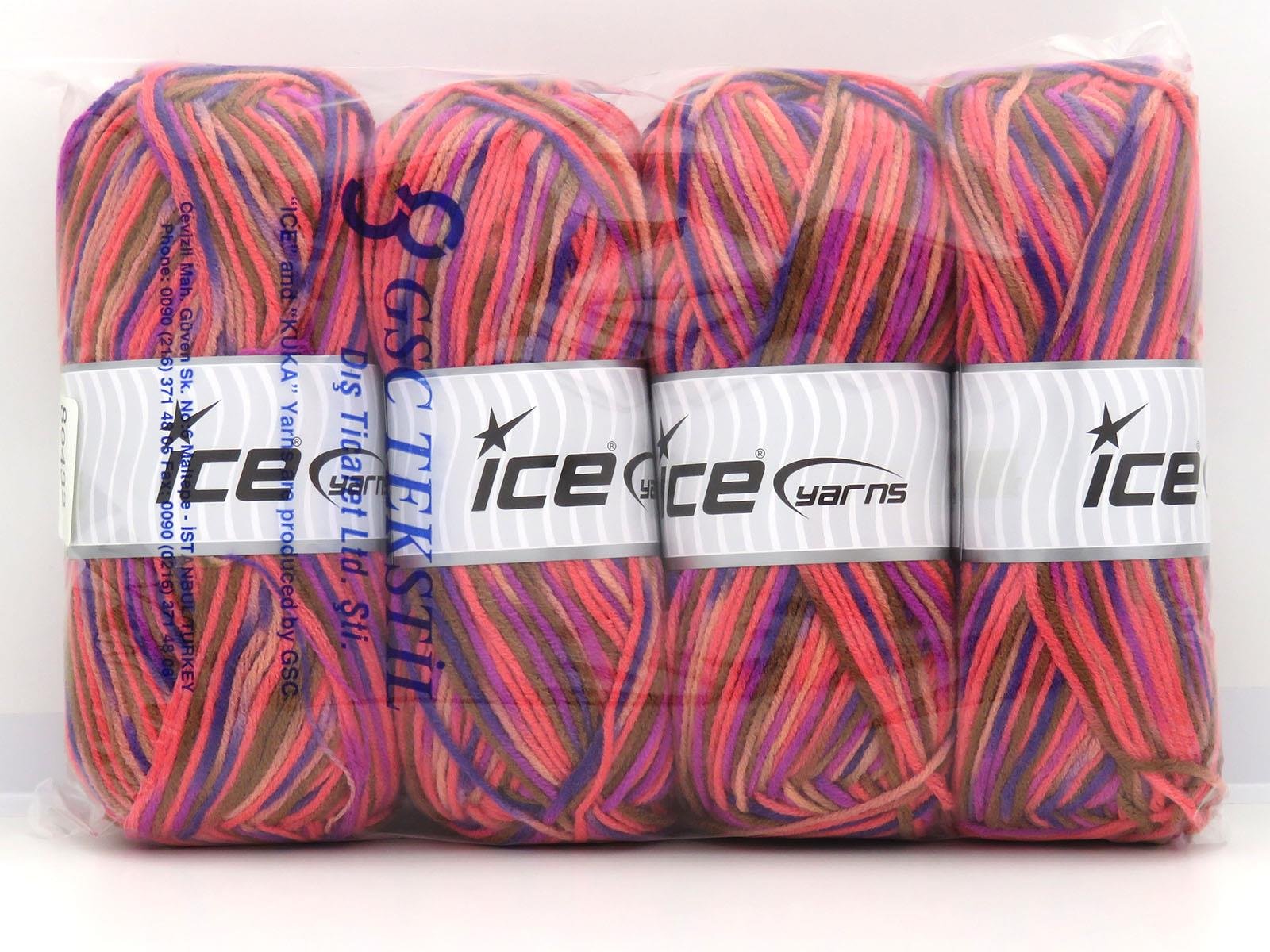 Party Brown, Pink Shades, Purple Shades