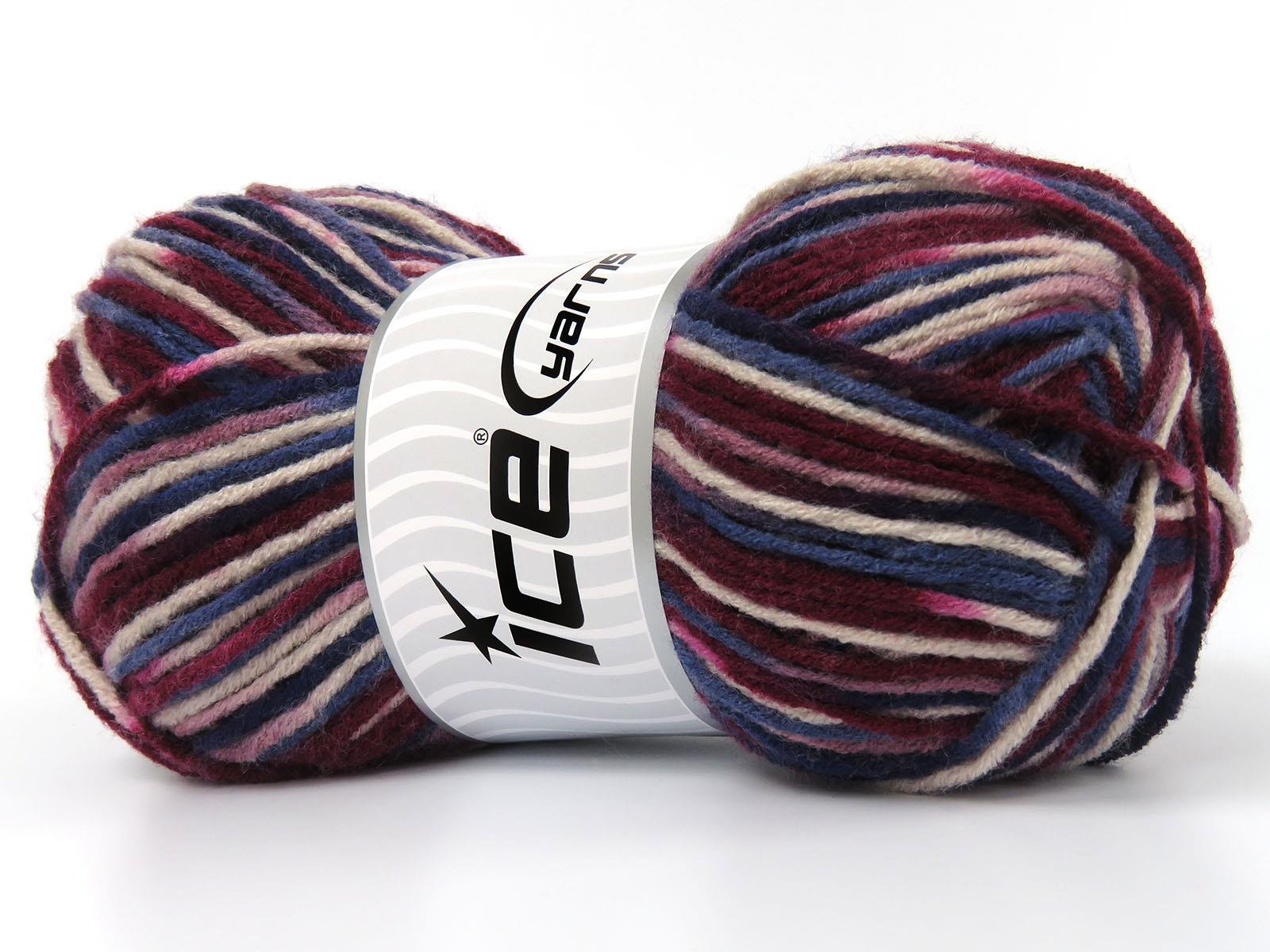 Party Pink, Cream, Blue Shades, Burgundy Shades