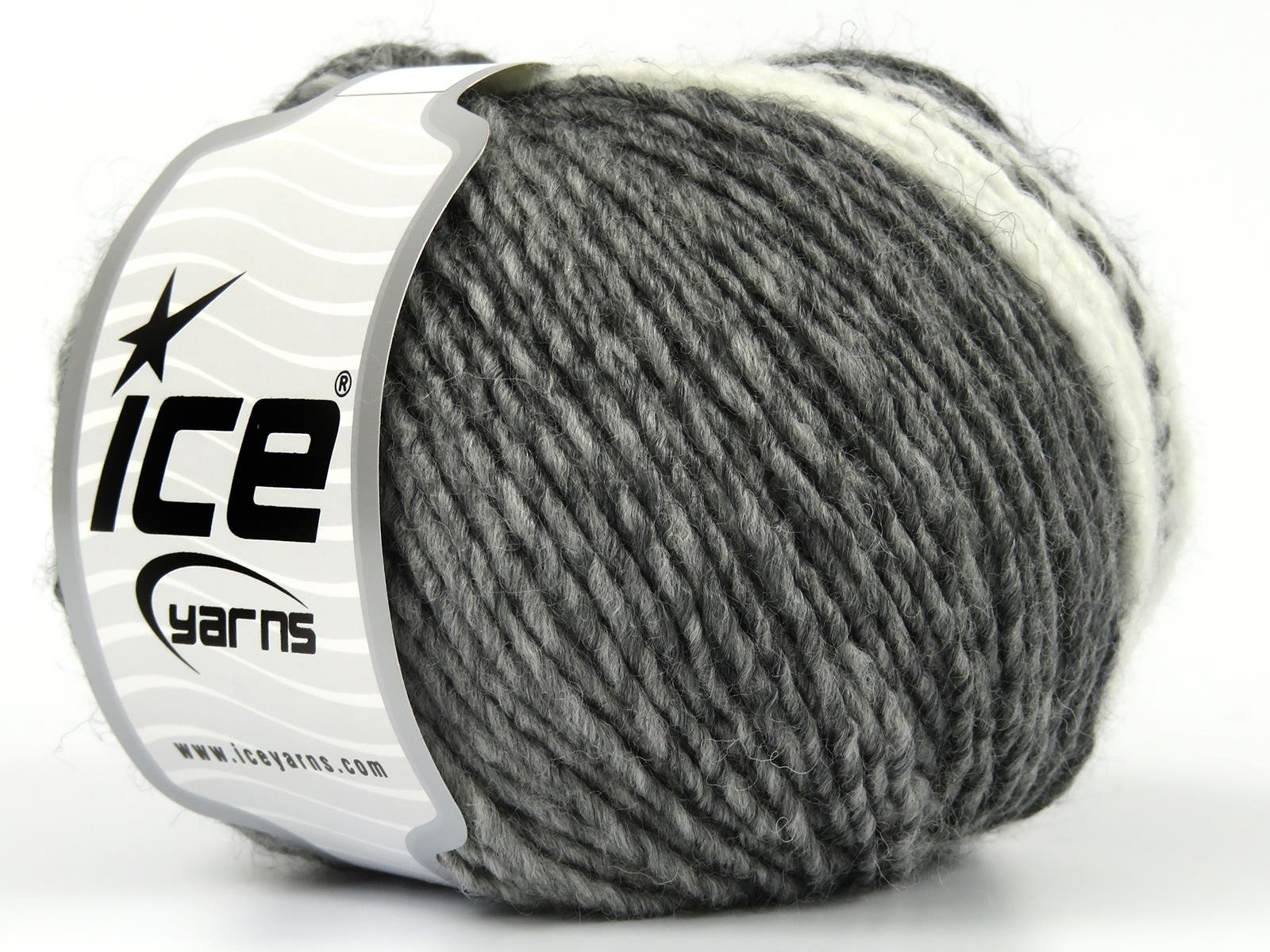 Passion Wool White, Grey Shades