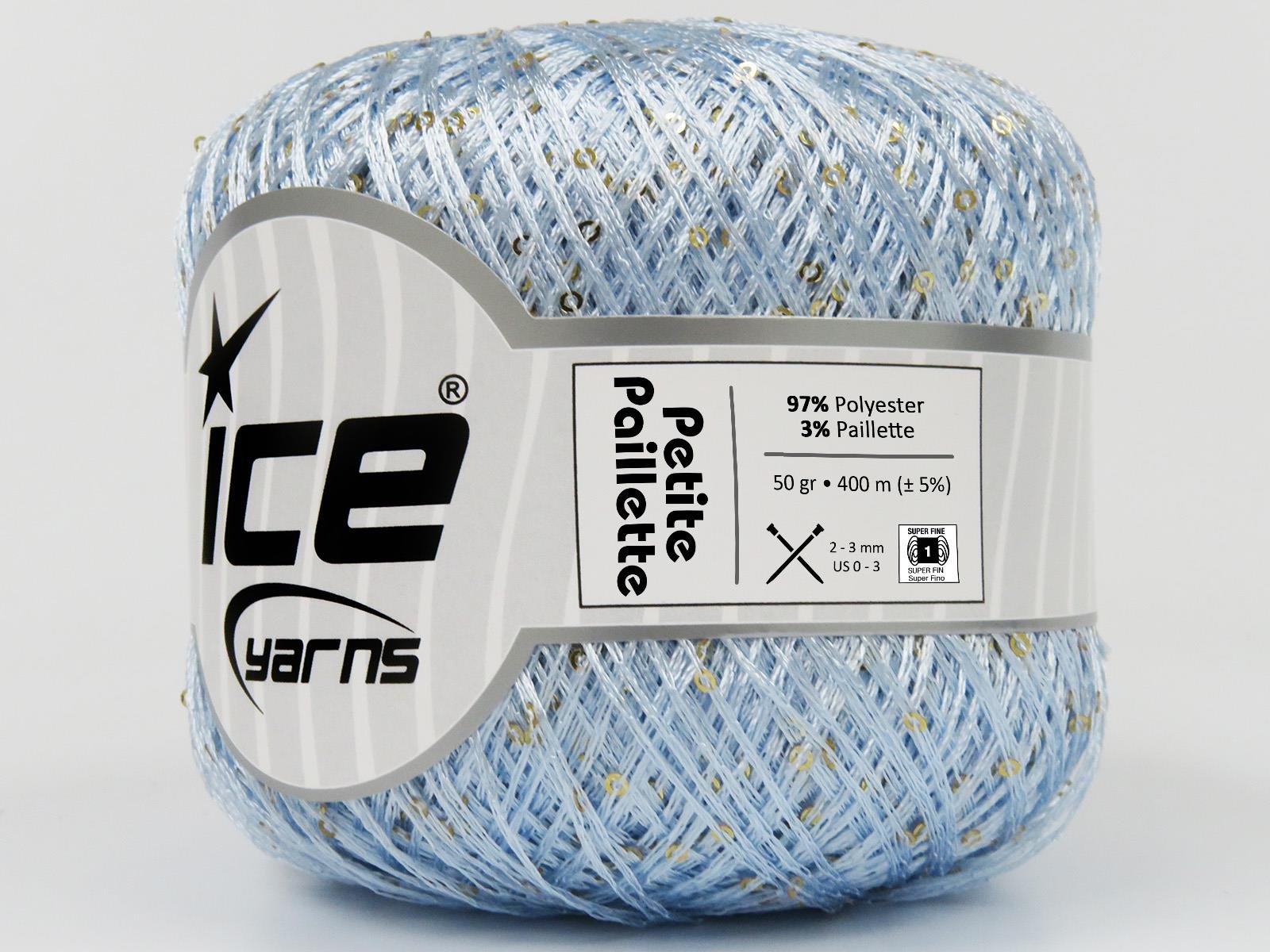 Petite Paillette Light Blue