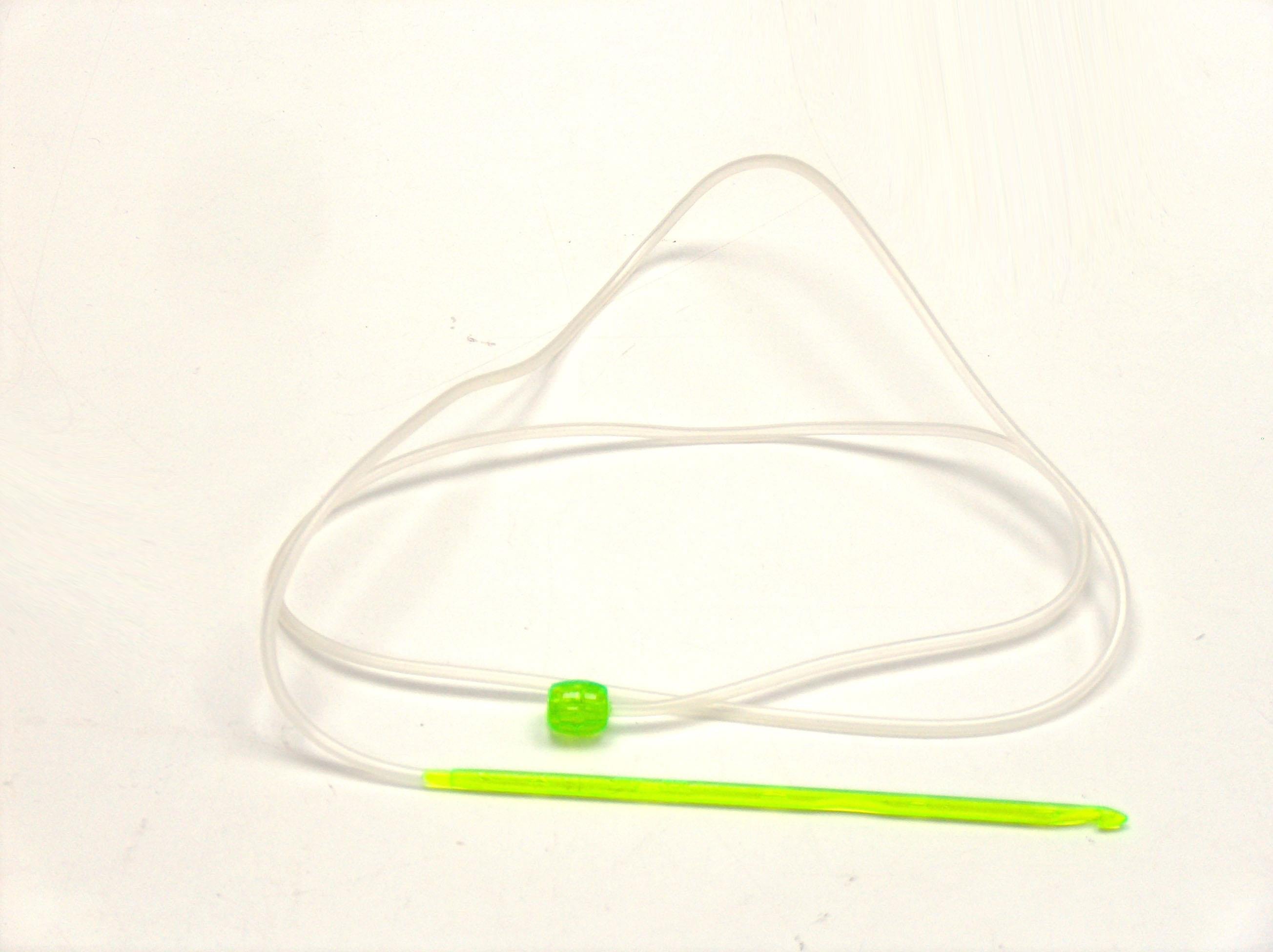 Plastic Afghan/Tunisian Crochet Hook . 4.5 mm (US 7)