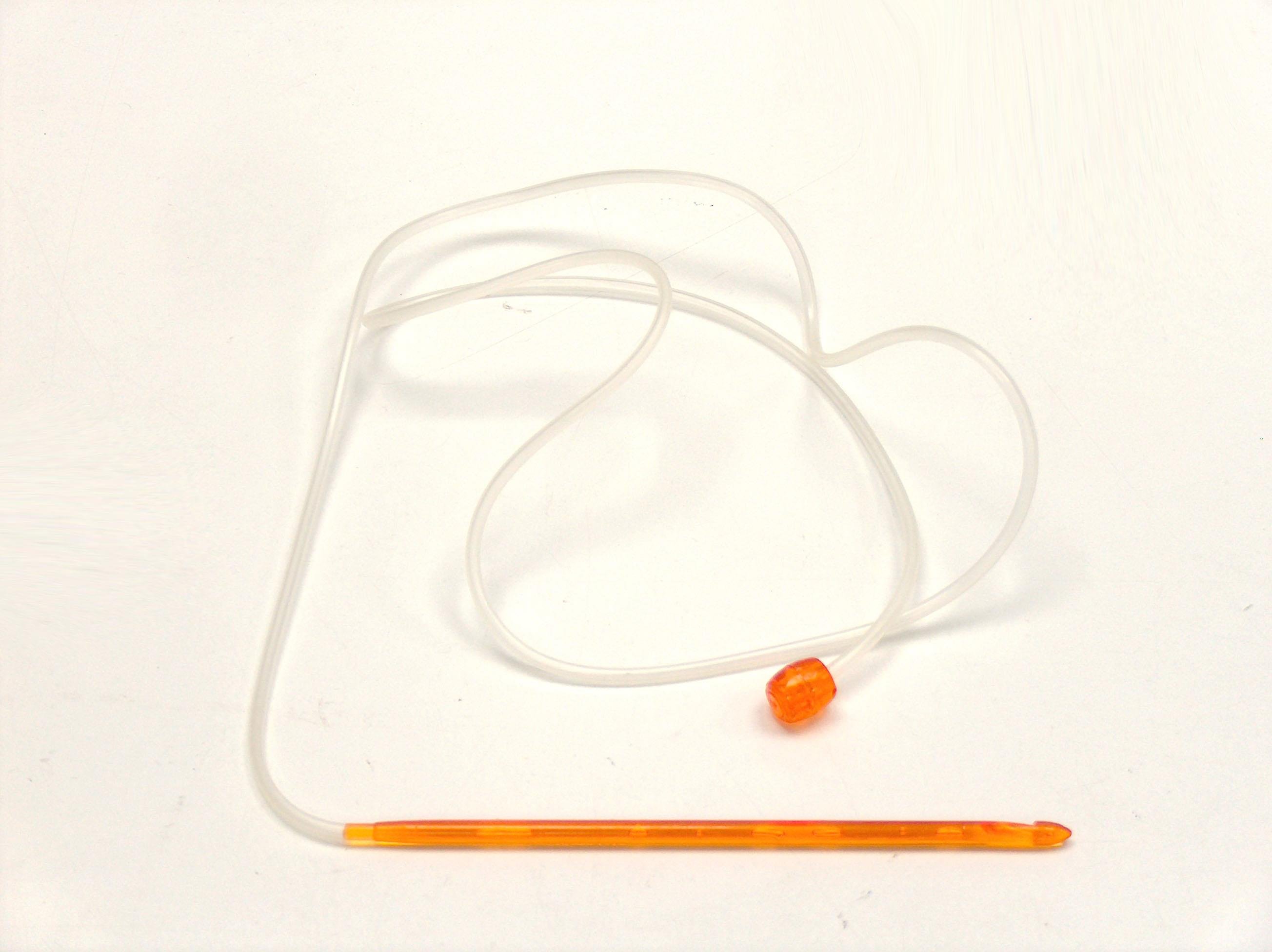 Plastic Afghan/Tunisian Crochet Hook . 5 mm (H/8)