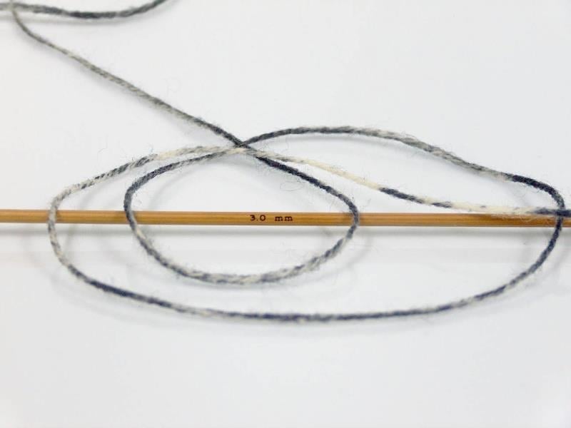 Print Sock Cream, Grey Shades