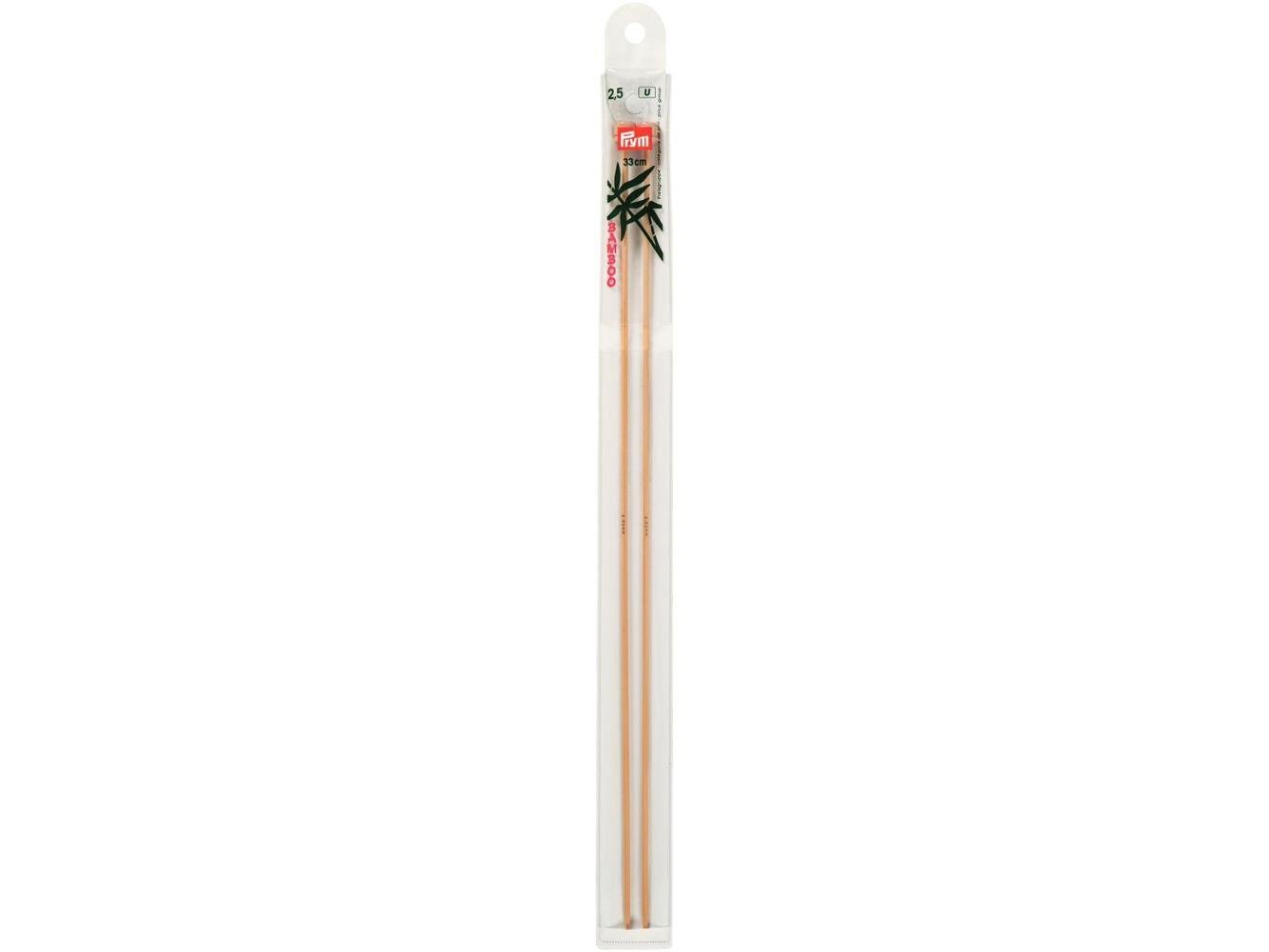 Prym Bamboo Knitting Pins . 2.5 mm (US 1)