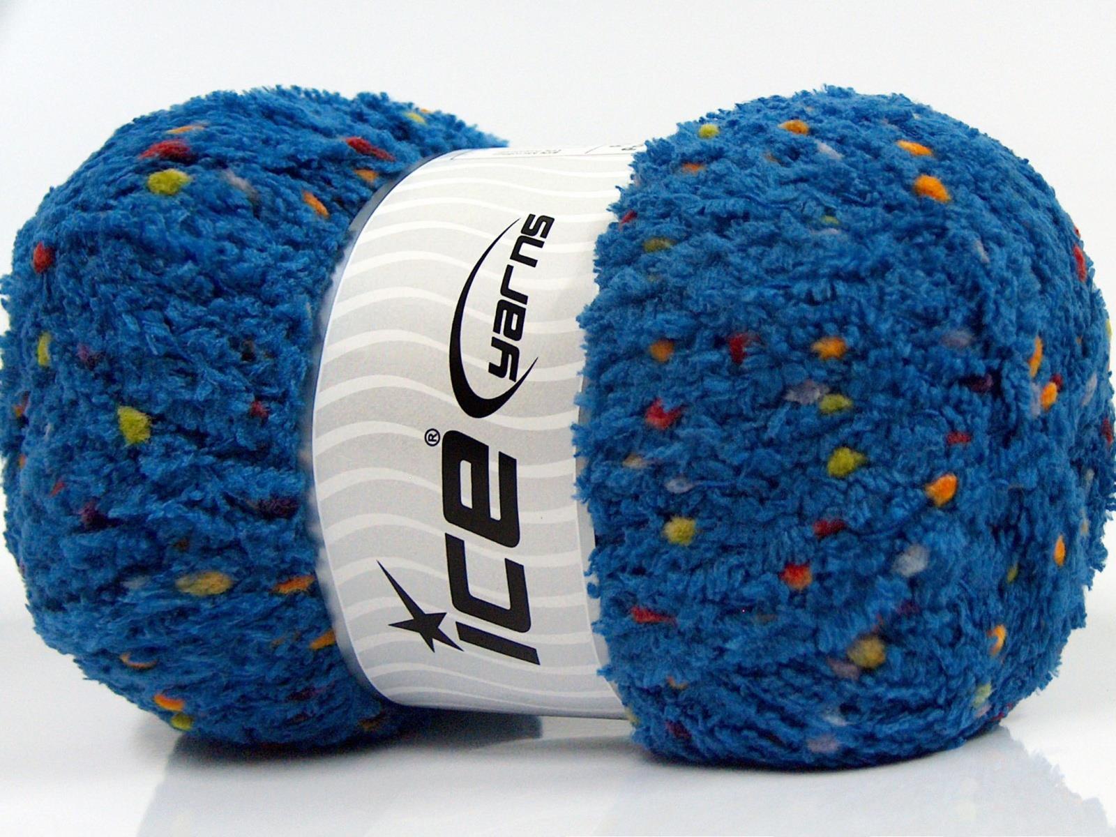 Puffy PomPom Dark Blue