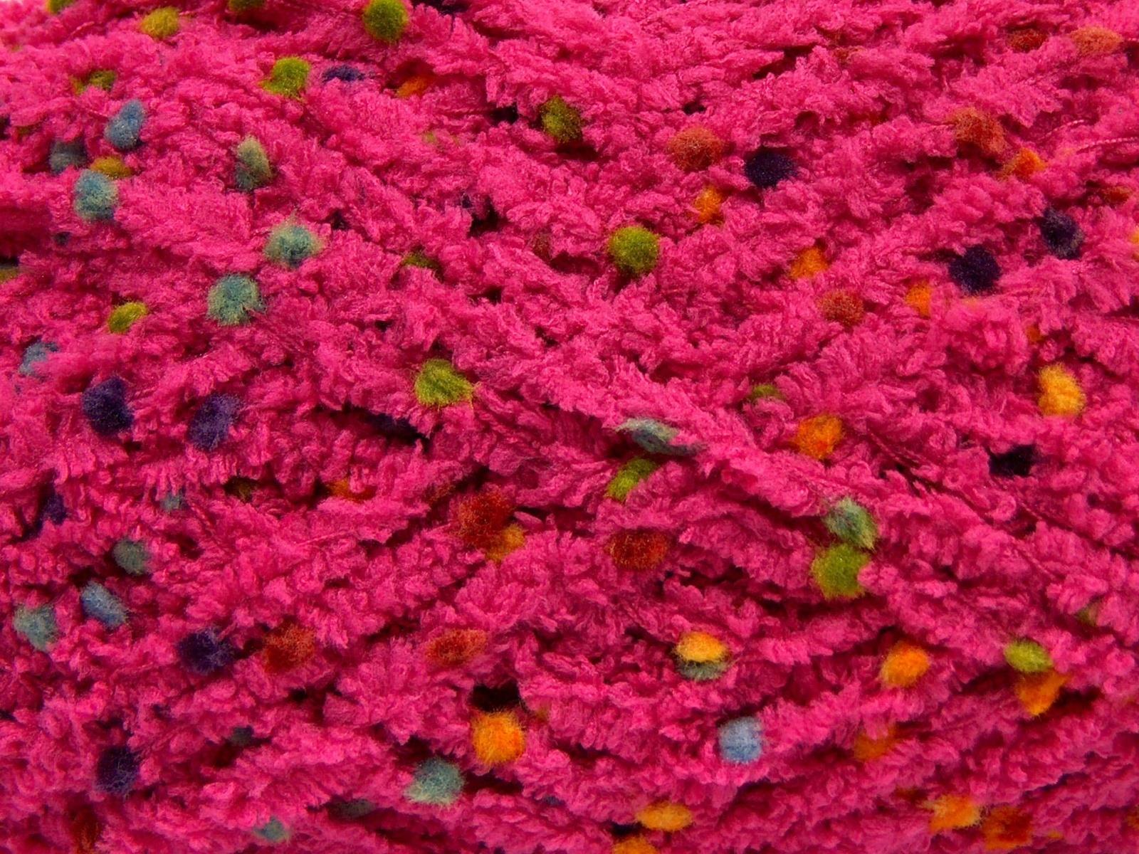 Puffy PomPom Dark Fuchsia