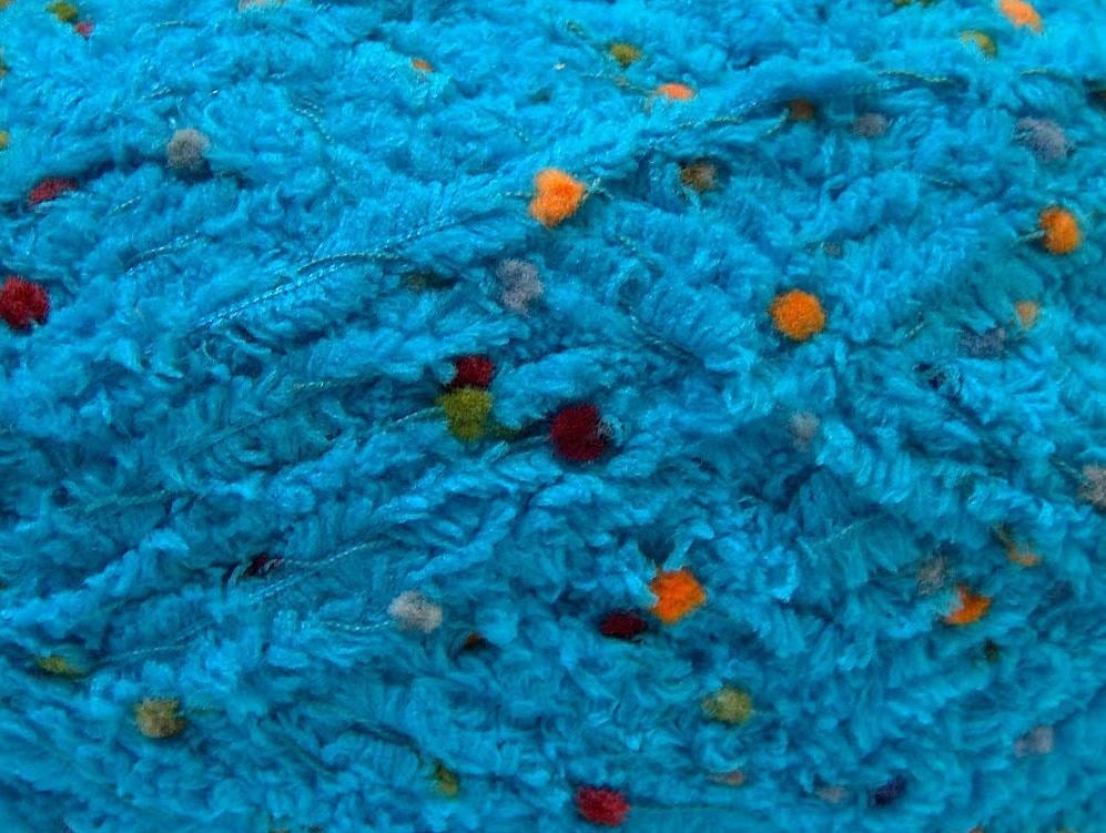 Puffy PomPom Turquoise