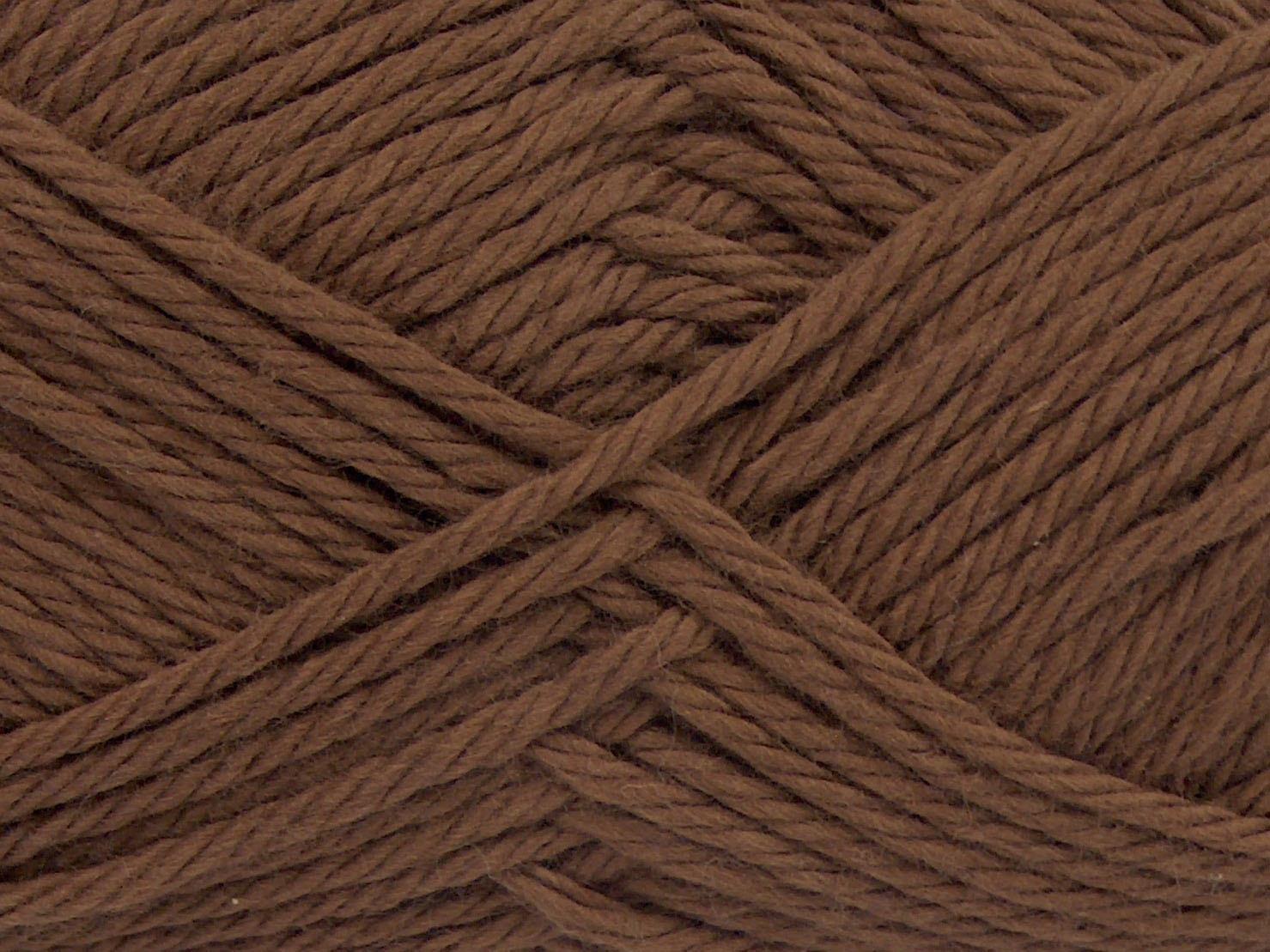 Pure Cotton Dark Brown
