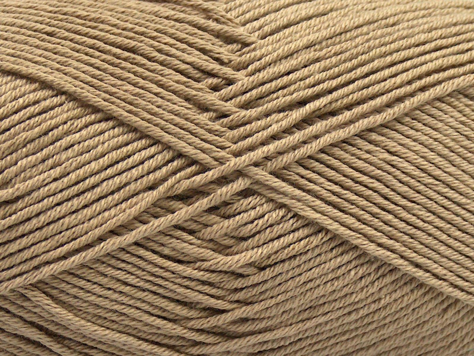 Pure Cotton Fine Light Camel