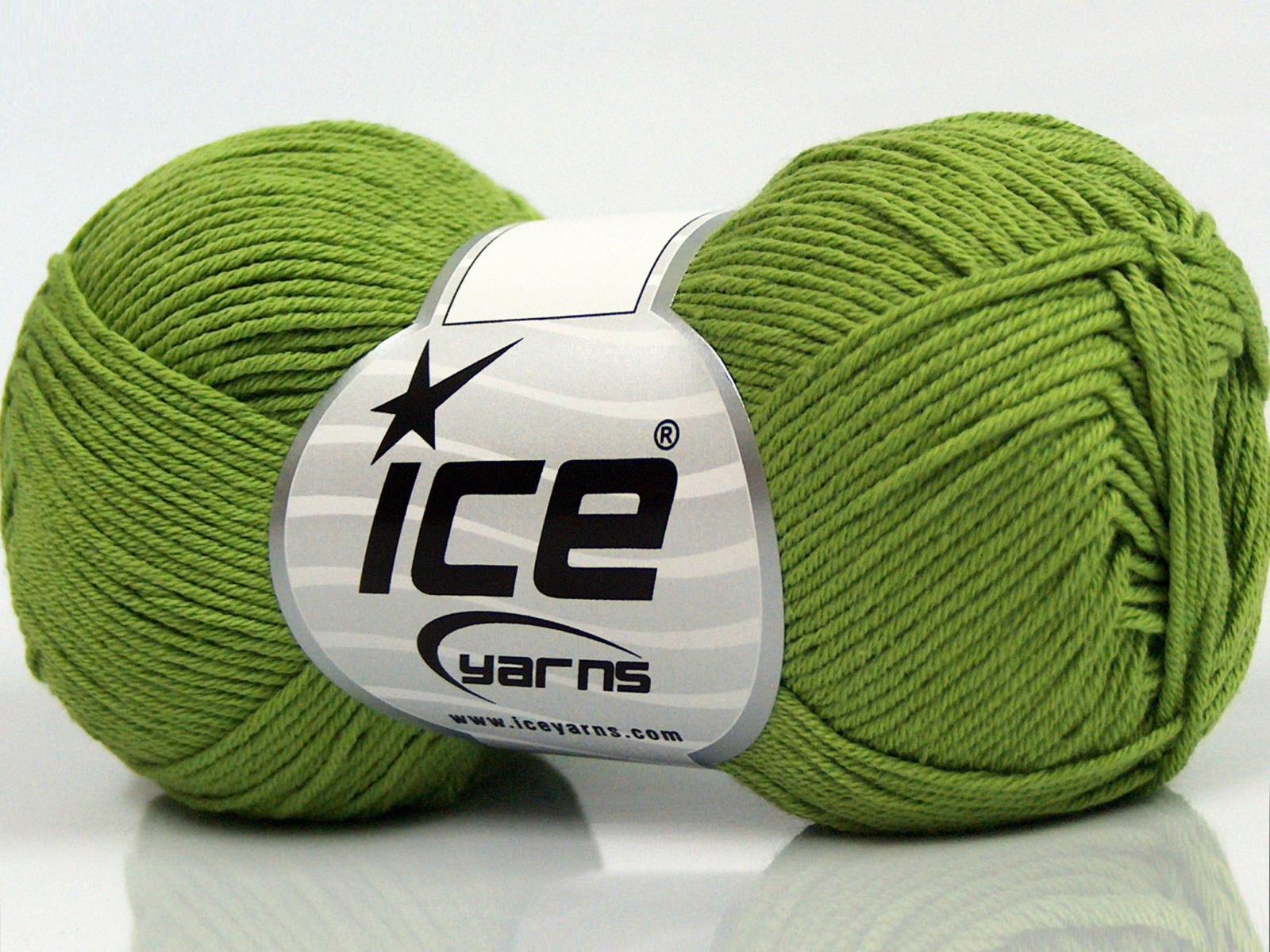 Pure Cotton Fine Pistachio Green