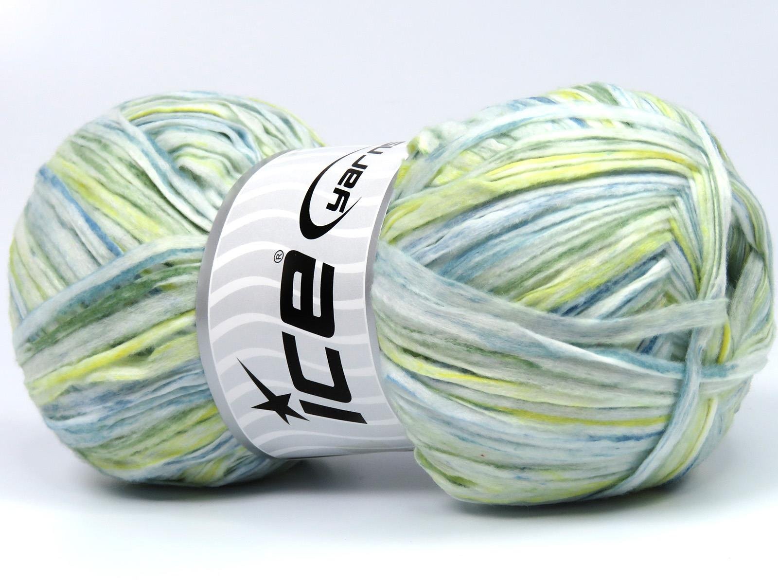 Raffia Color Green, Turquoise, Yellow