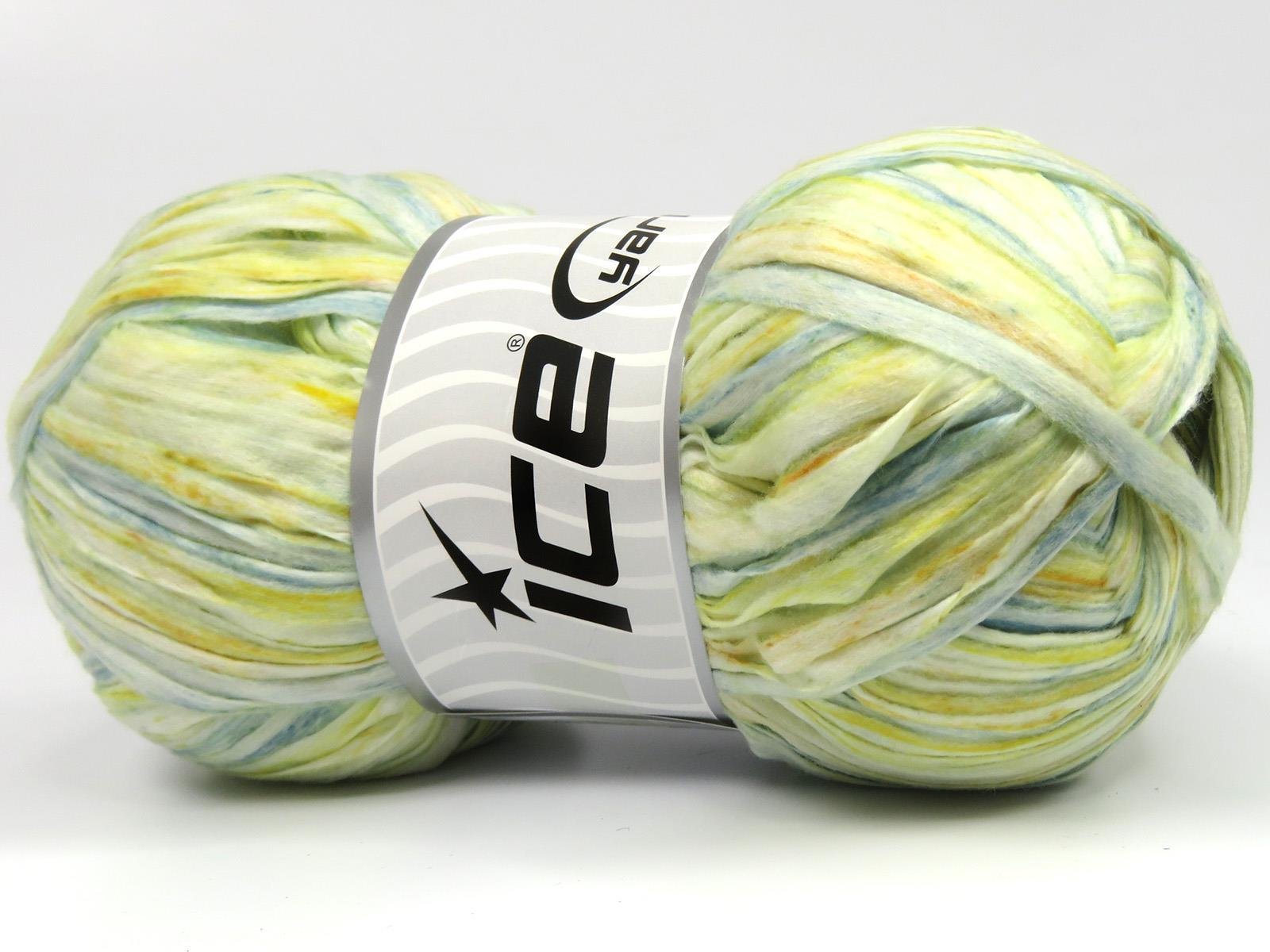 Raffia Color Green, White, Yellow