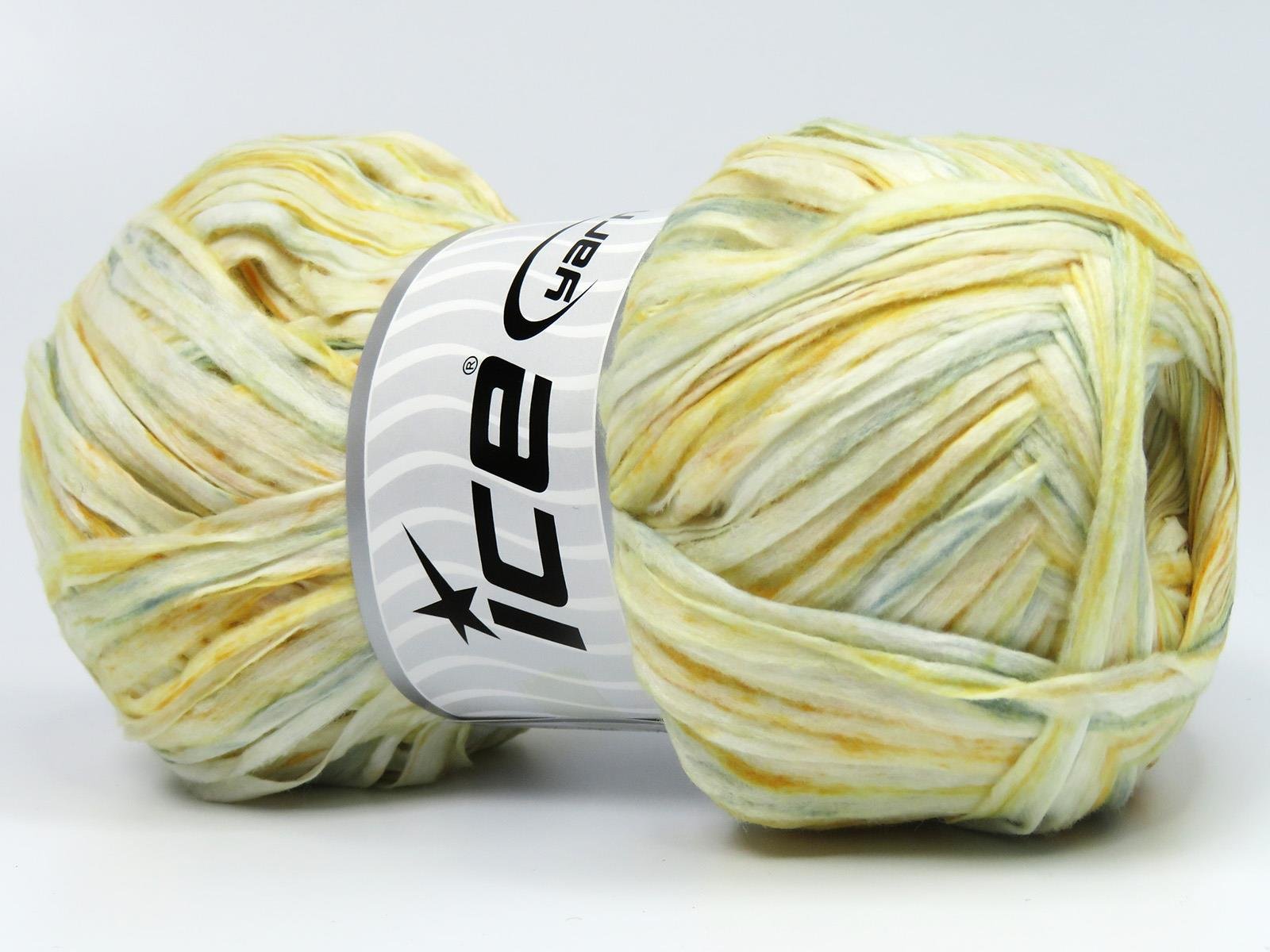 Raffia Color Green, White, Yellow, Gold