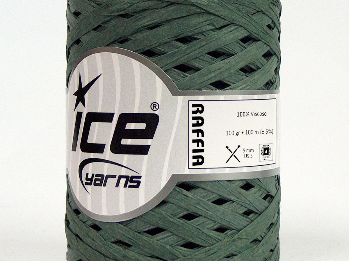 Raffia Hunter Green
