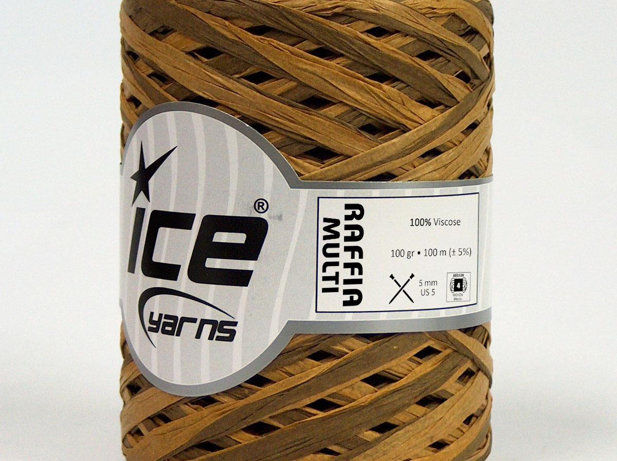 Raffia Multi Brown Shades