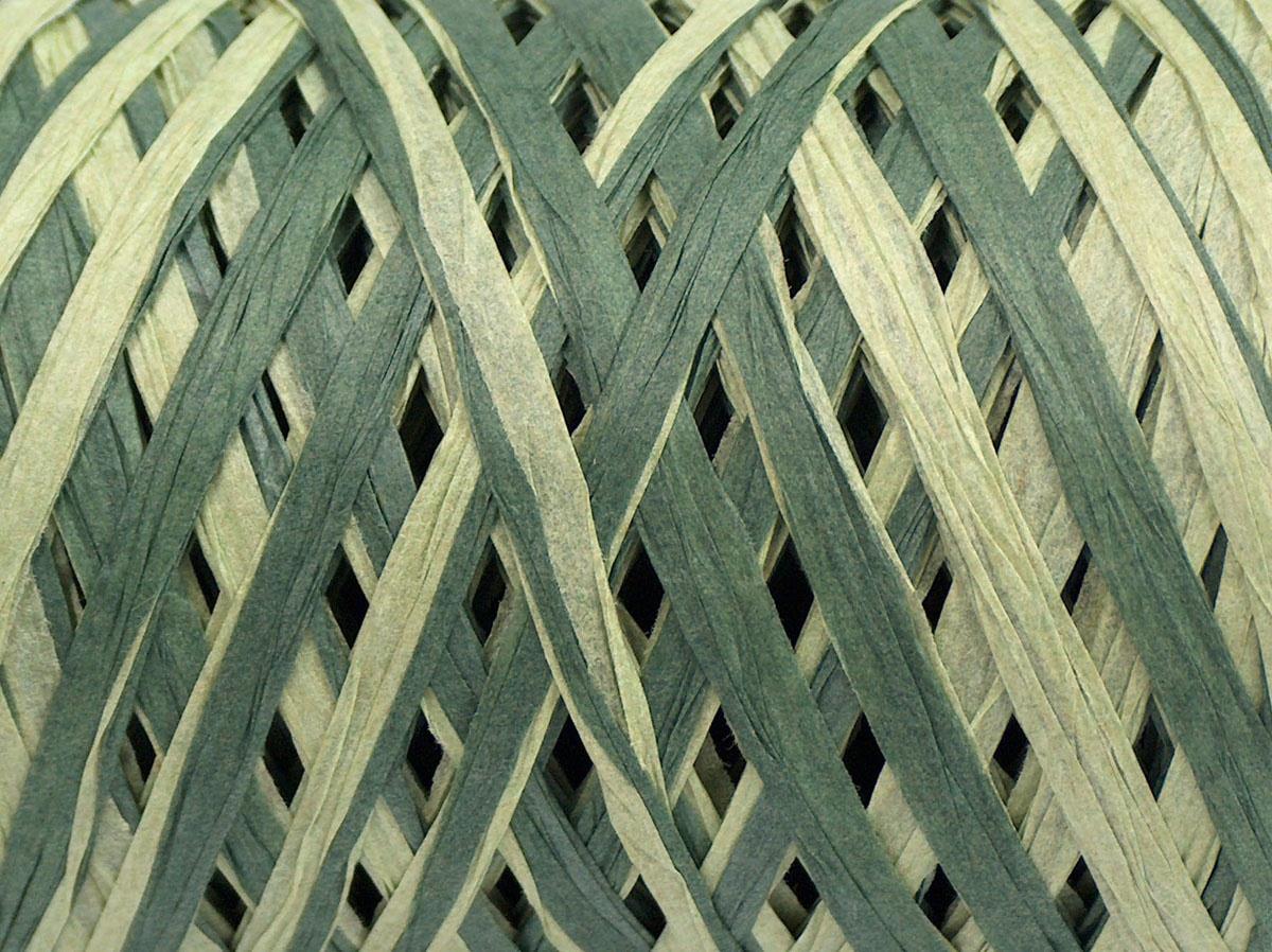 Raffia Multi Green Shades