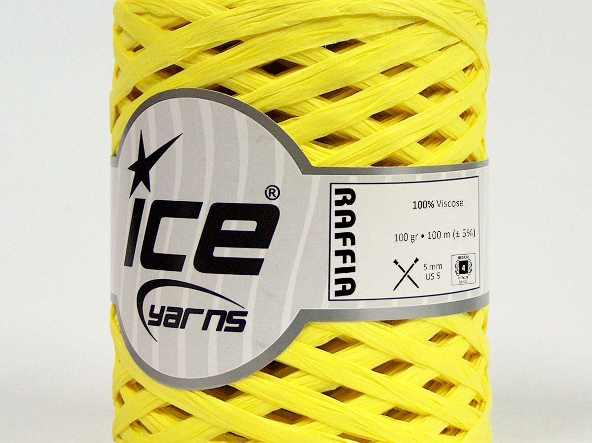 Raffia Neon Yellow