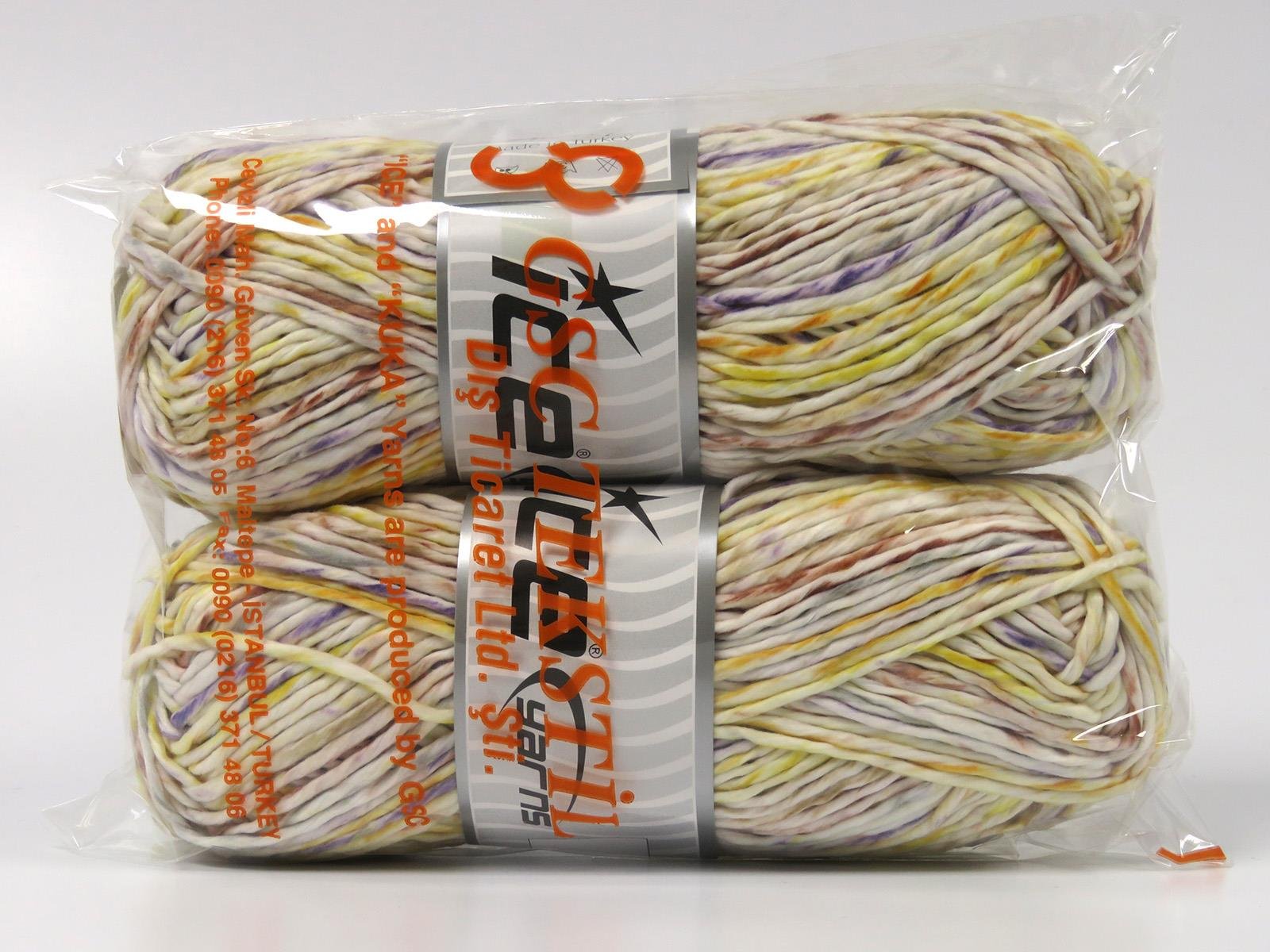 Raffia Twist Color White, Purple, Yellow, Camel, Copper