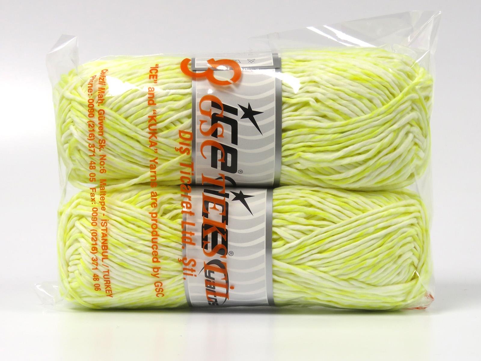 Raffia Twist Color White, Yellow
