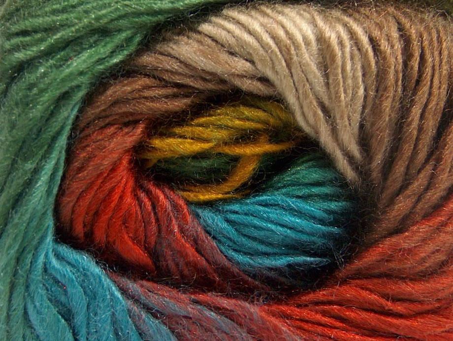 Rainbow Brown, Green, Turquoise, Gold, Copper