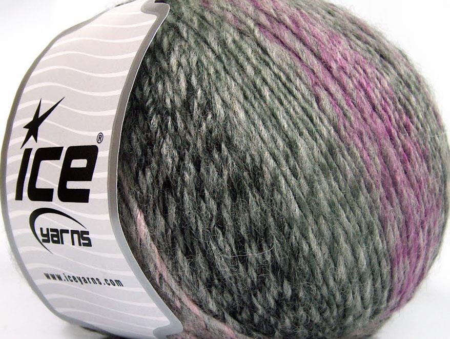 Roseto Worsted Lilac Shades, Grey Shades