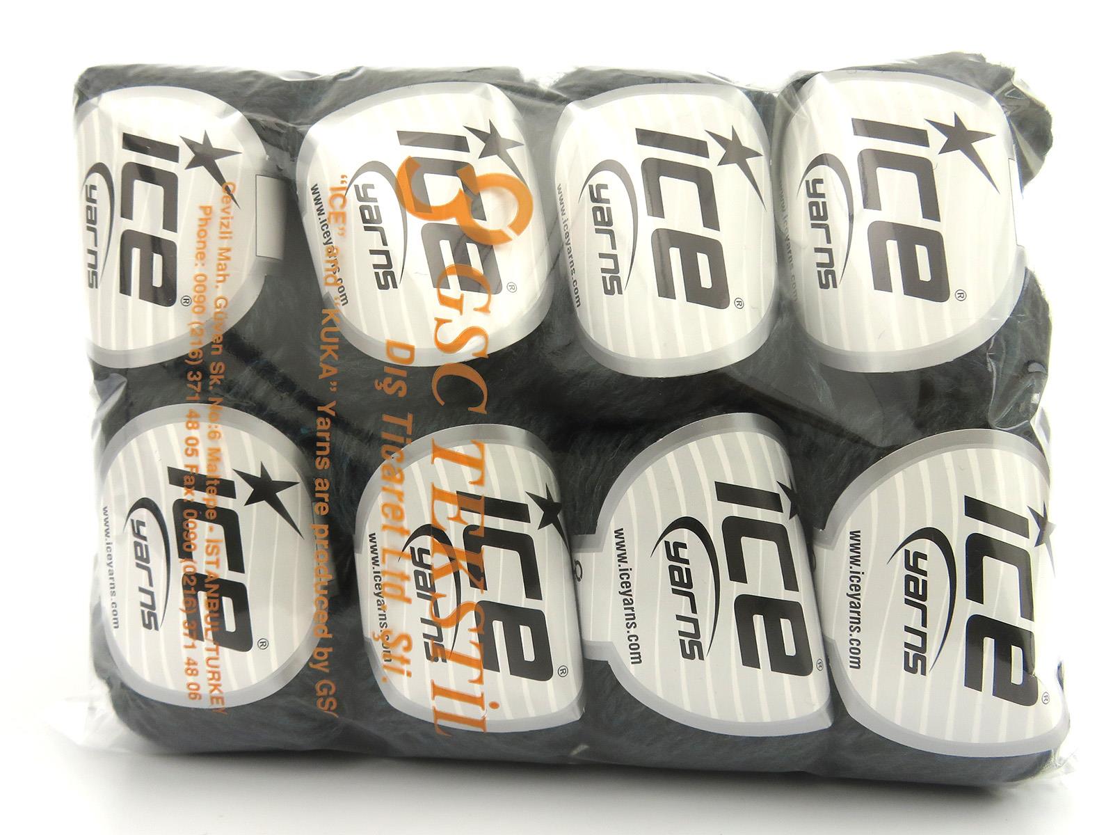 Royal Wool Turquoise, Anthracite Black