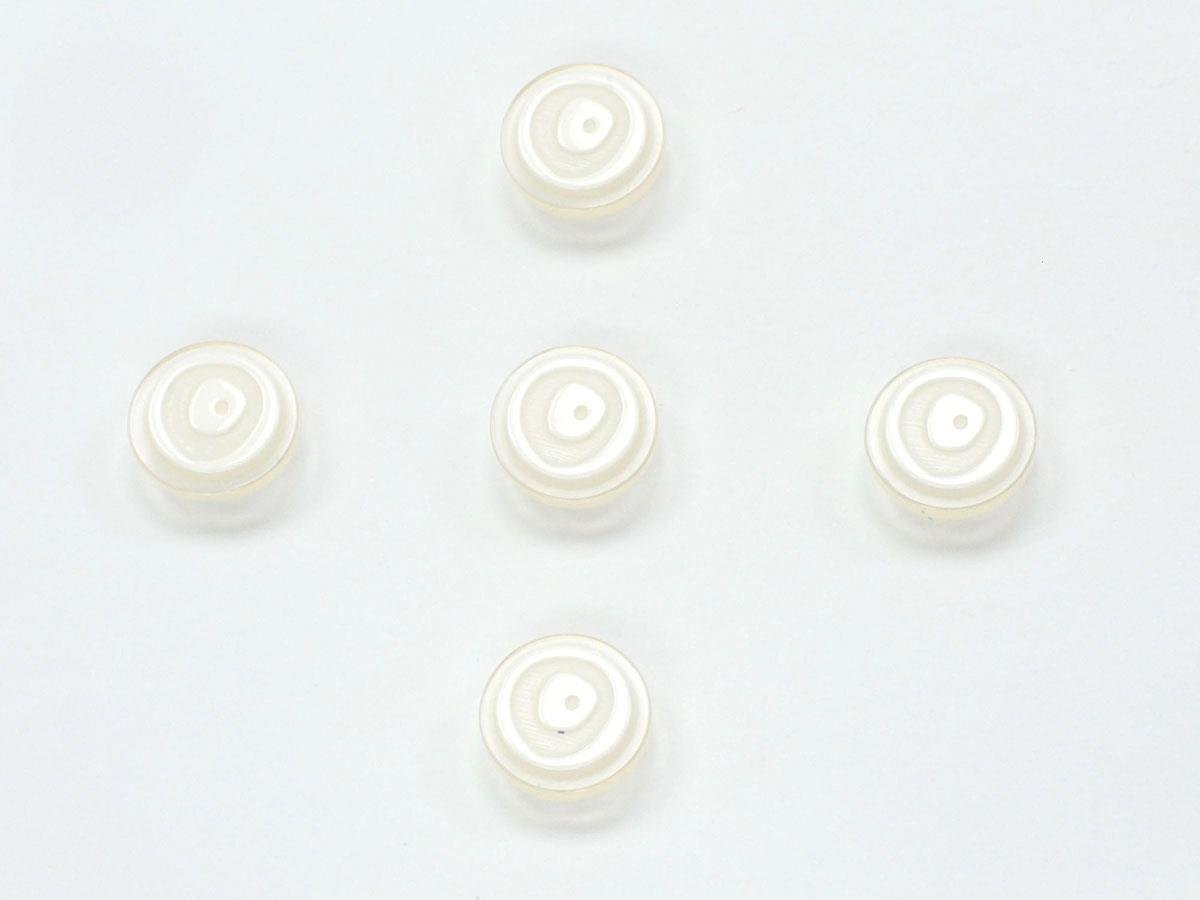 Sale Button White 15mm long