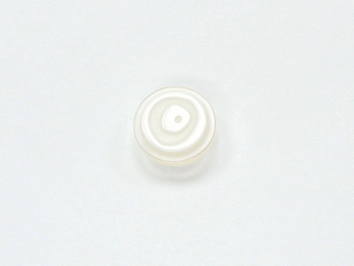 Sale Button White 15mm long