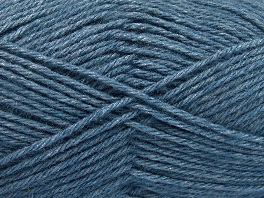Silk Merino DK Jeans Blue