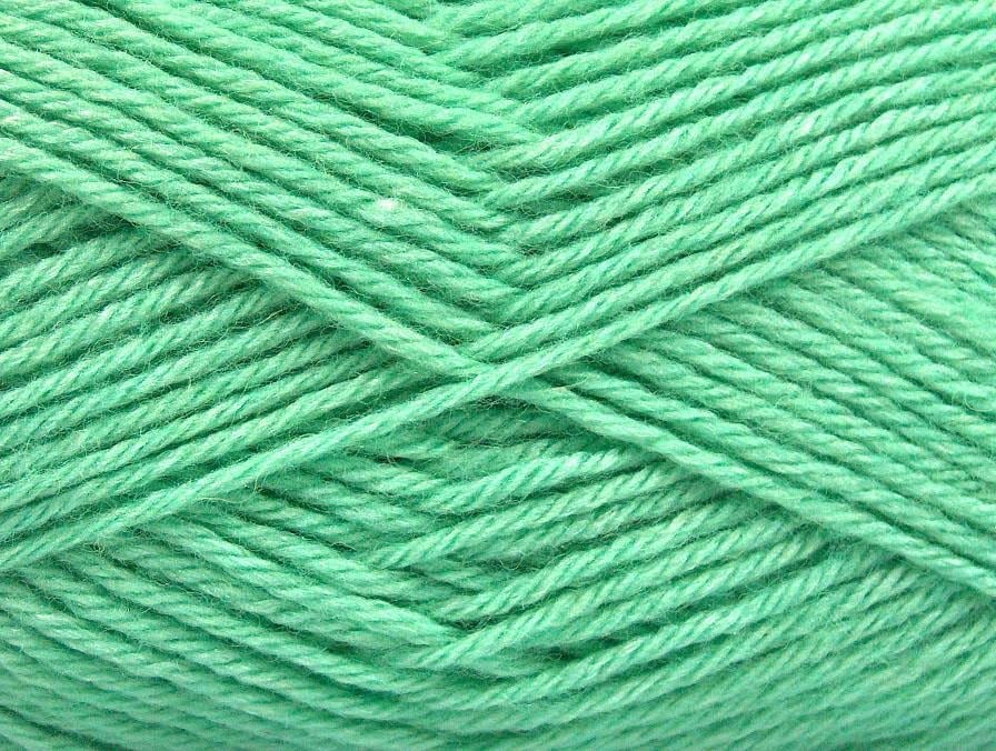 Silk Merino DK Mint Green