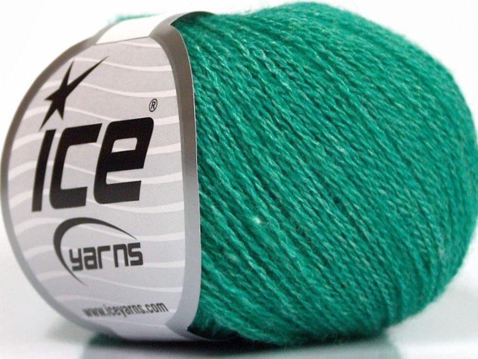 Silk Merino Emerald Green