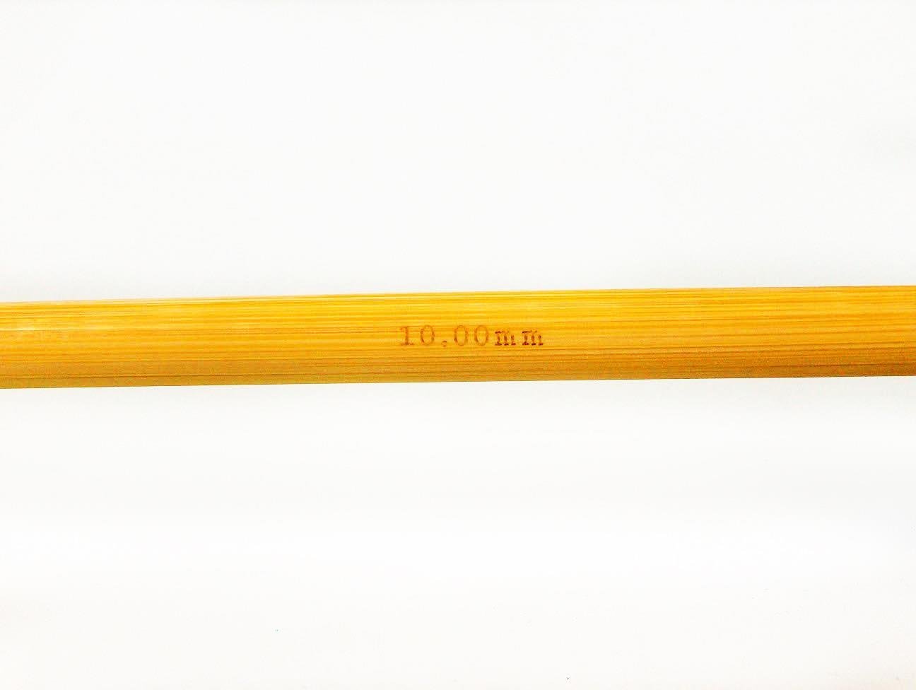 SKC Bamboo Knitting Needles . 10 mm (US 15)