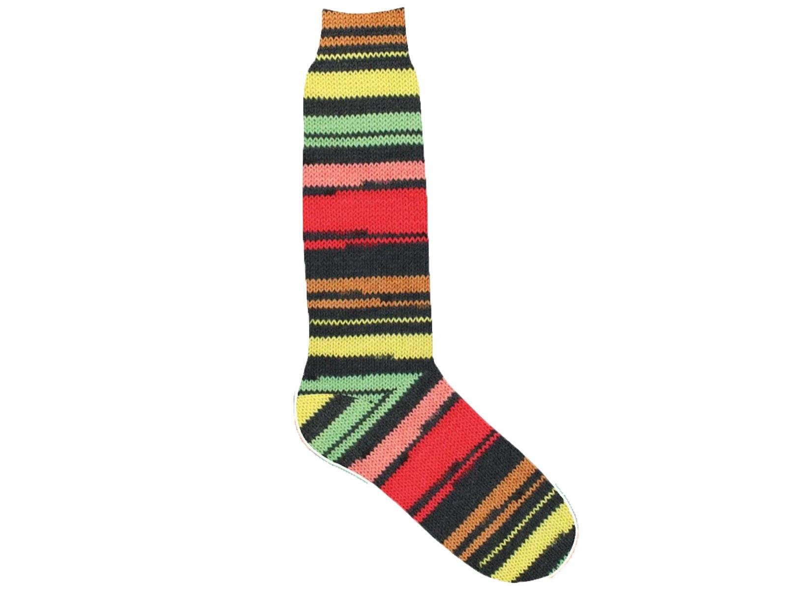 Smart Sock Black, Red, Gold, Green Shades, Salmon