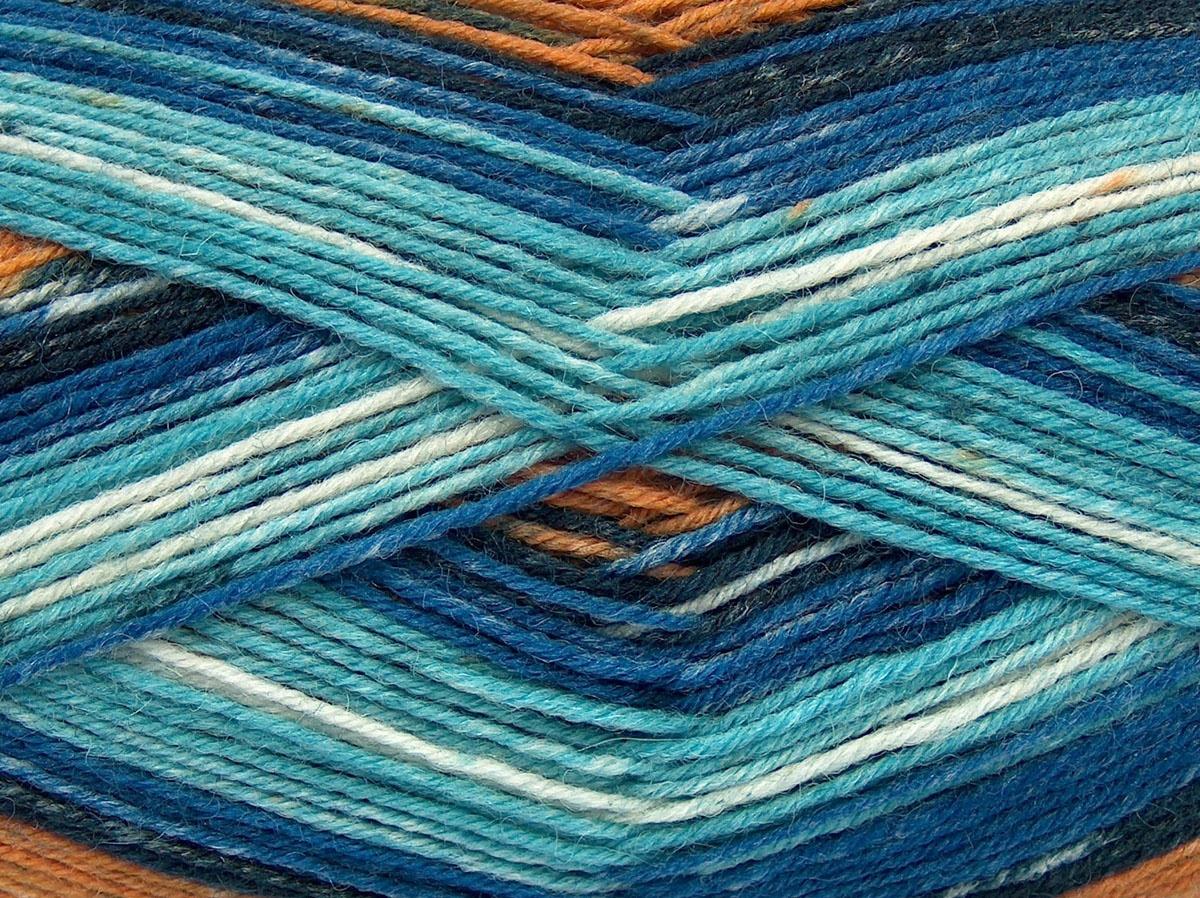 Smart Sock Camel, Blue Shades