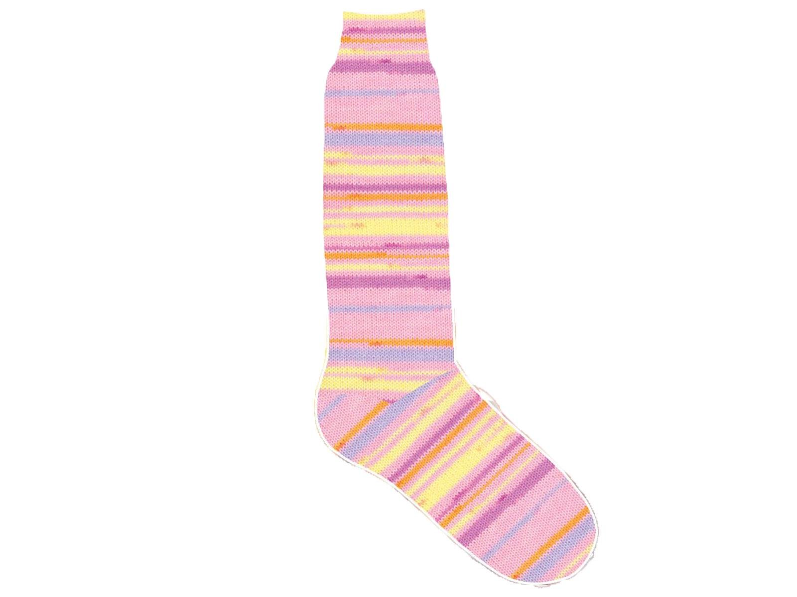 Smart Sock Lilac, Yellow, Gold, Pink Shades