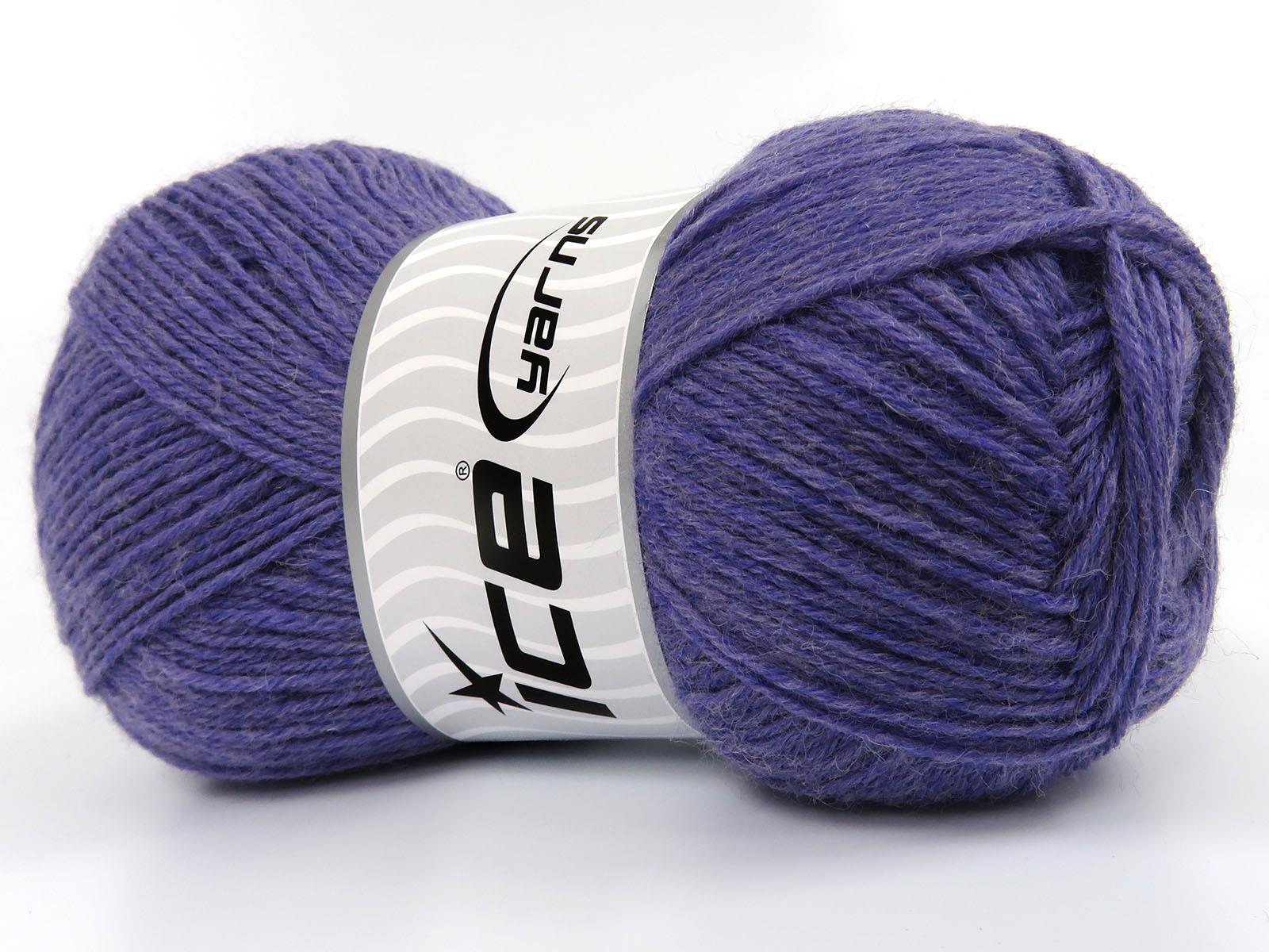 Sock Unicolor Bluish Lilac