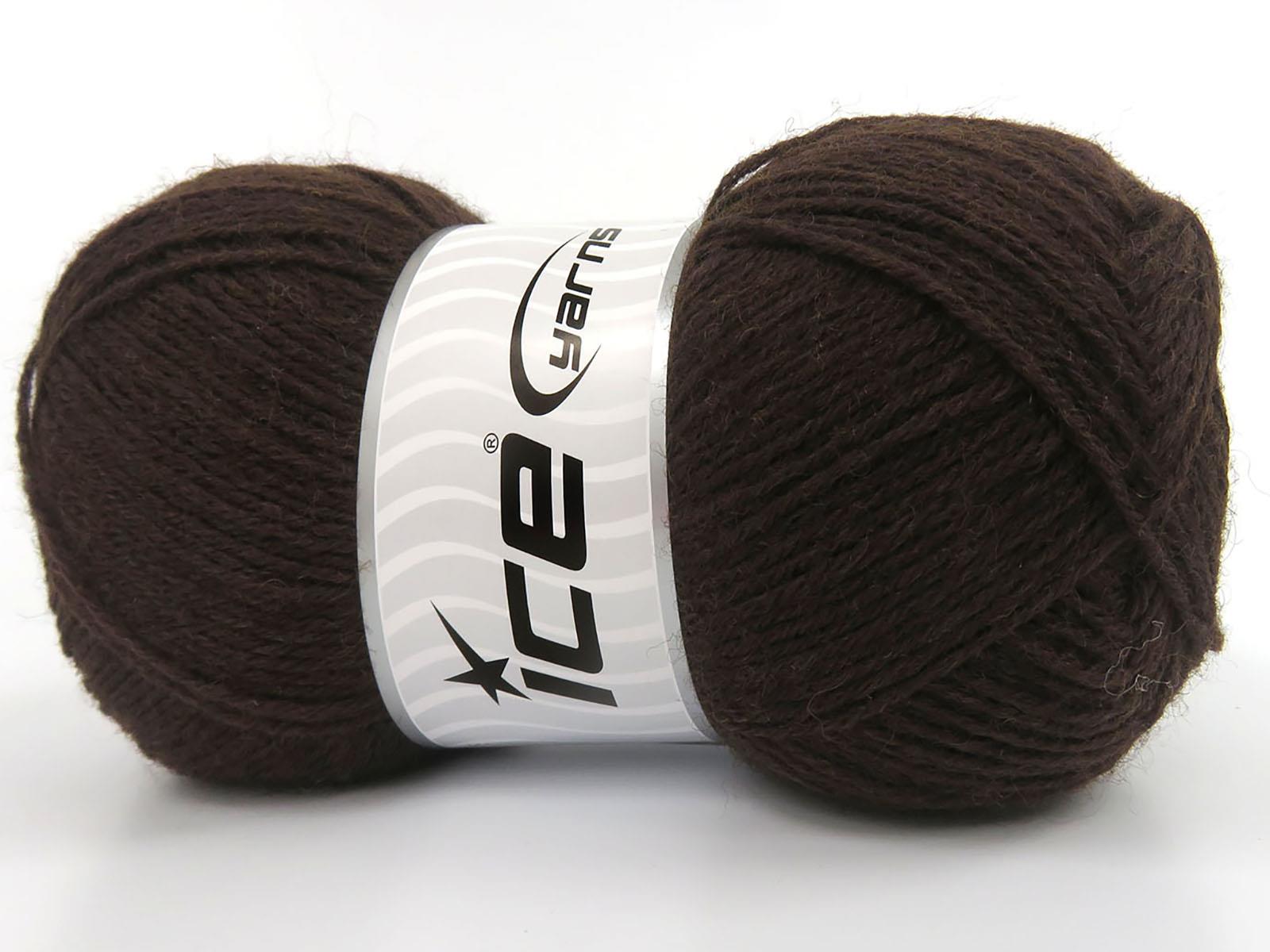 Sock Unicolor Dark Brown