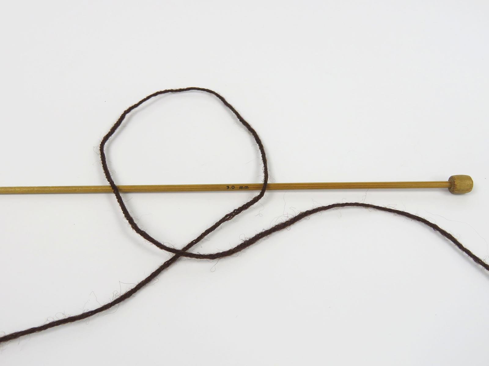 Sock Unicolor Dark Brown