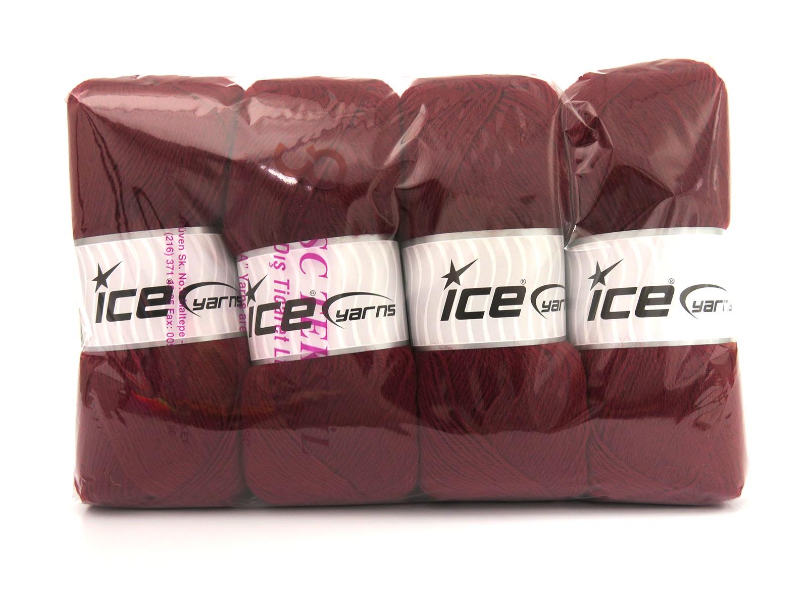 Sock Unicolor Dark Red