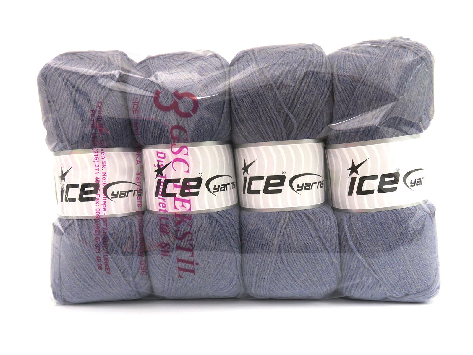Sock Unicolor Greyish Blue