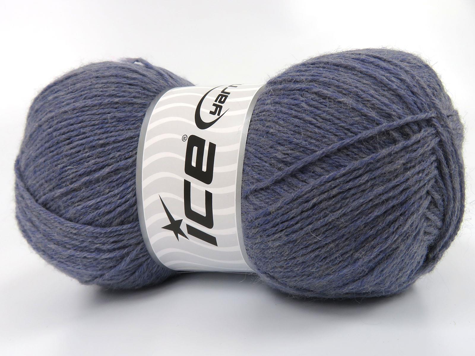 Sock Unicolor Greyish Blue