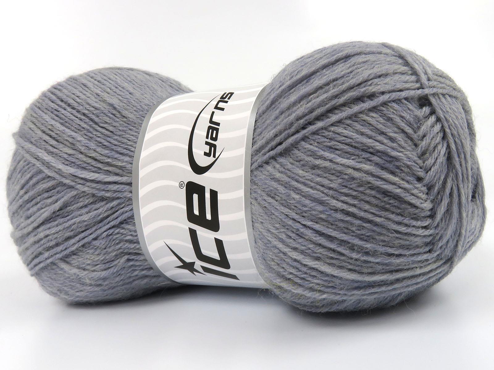 Sock Unicolor Greyish Light Blue