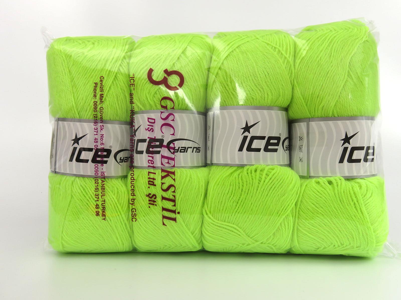 Sock Unicolor Neon Green