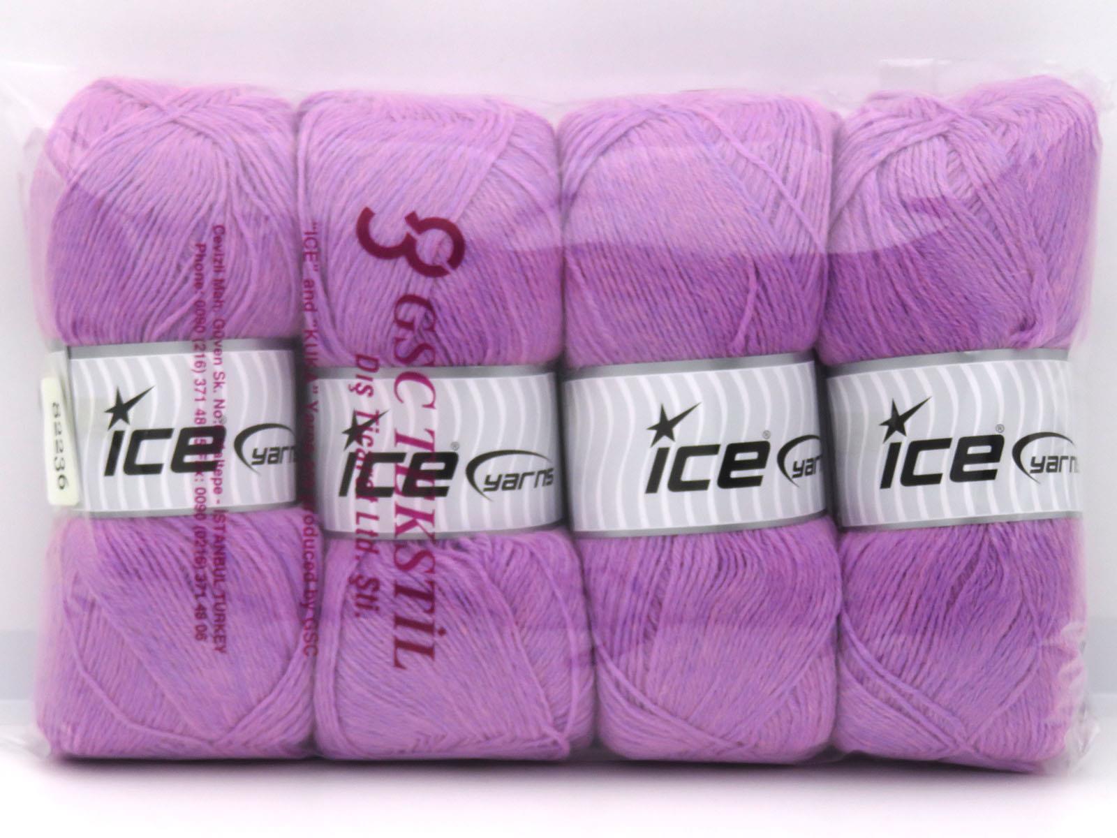Sock Unicolor Pink, Lilac