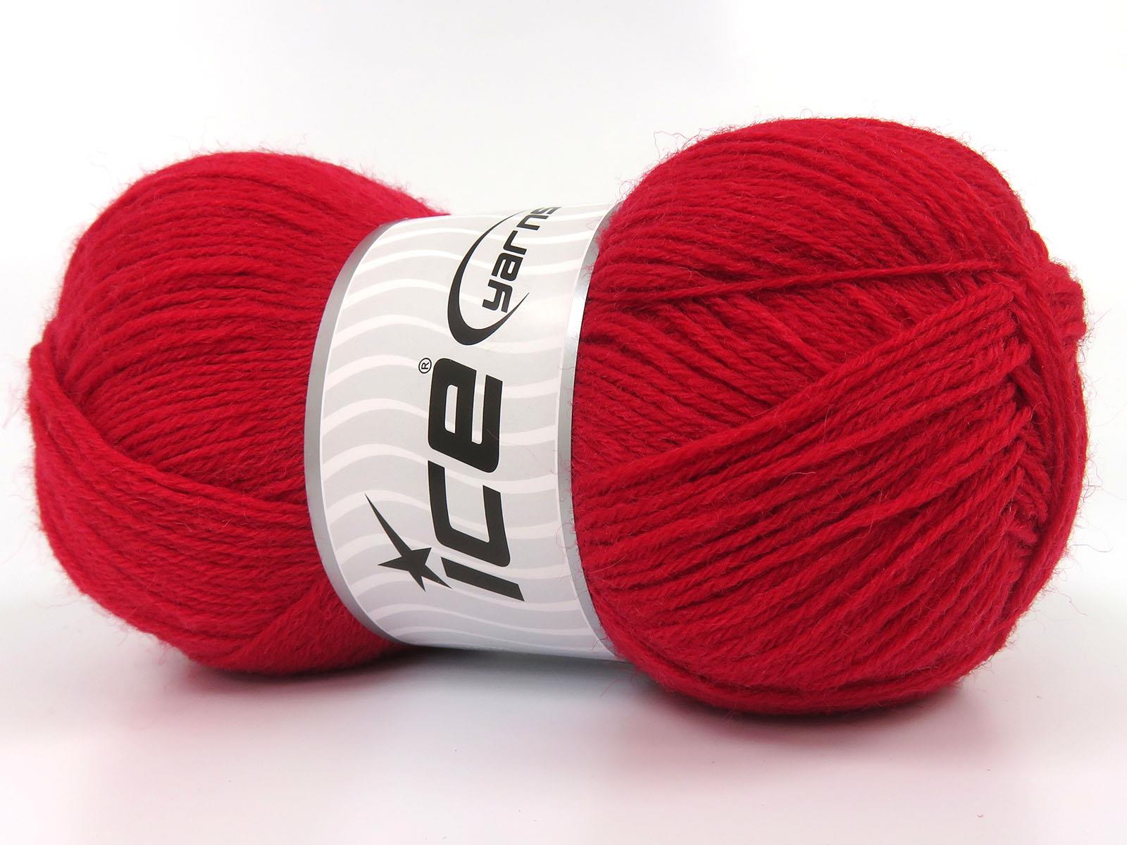Sock Unicolor Red